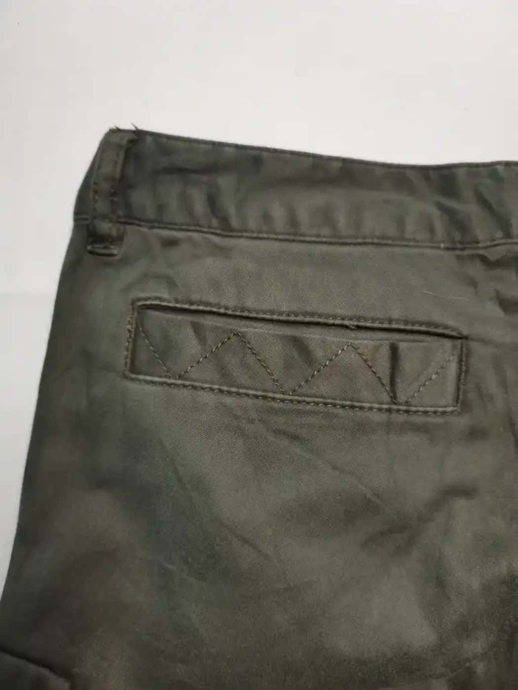 Japanese Brand Nicole White Tactical Multipocket Cargo Pants Size US 27 - 7 Thumbnail