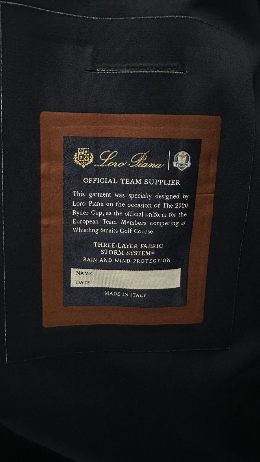 Loro Piana Men's jacket Loro Piana Size US XL / EU 56 / 4 - 7 Thumbnail