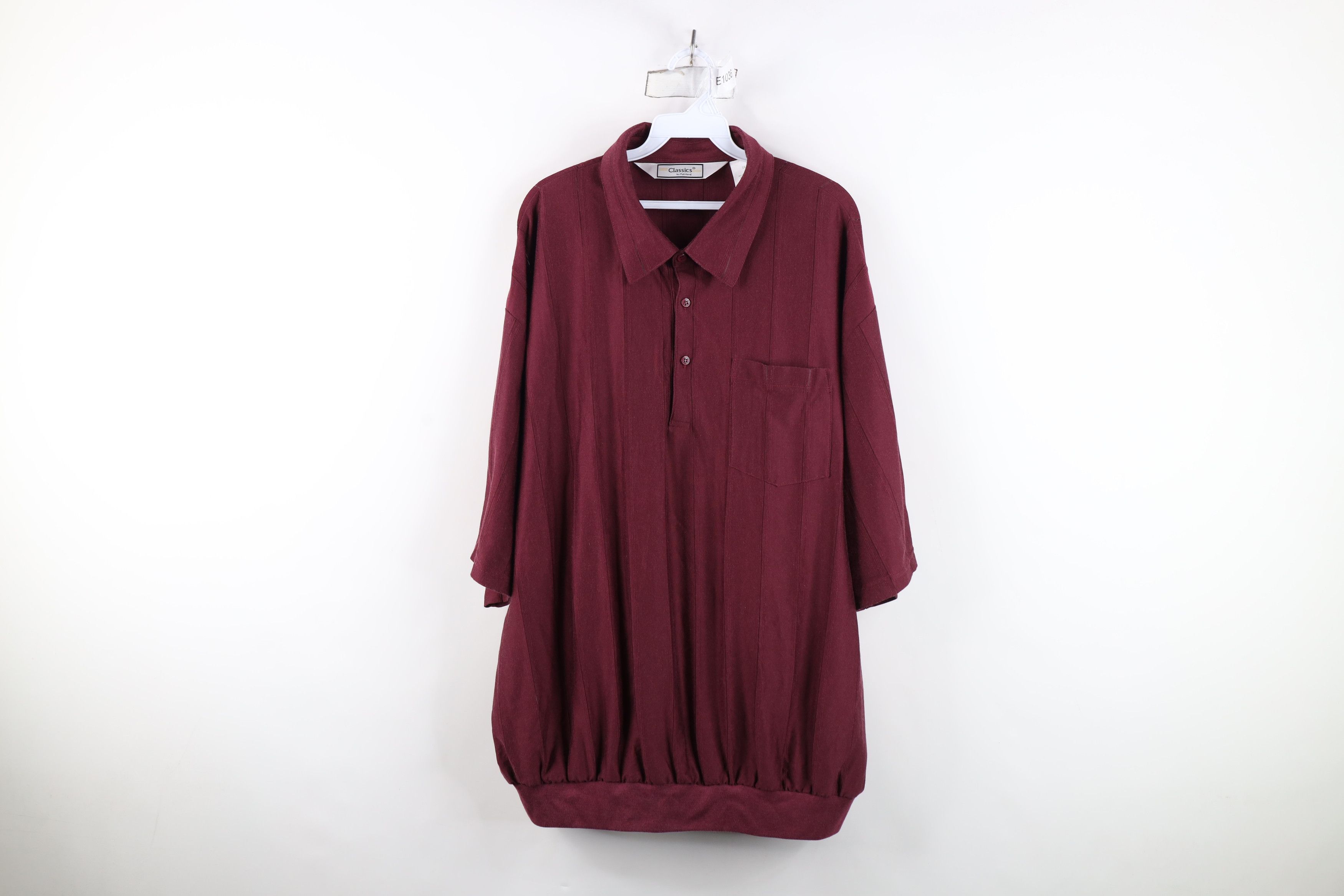 Vintage Vintage 90s Streetwear Knit Collared Pullover Polo Shirt Size US XXL / EU 58 / 5 - 1 Thumbnail