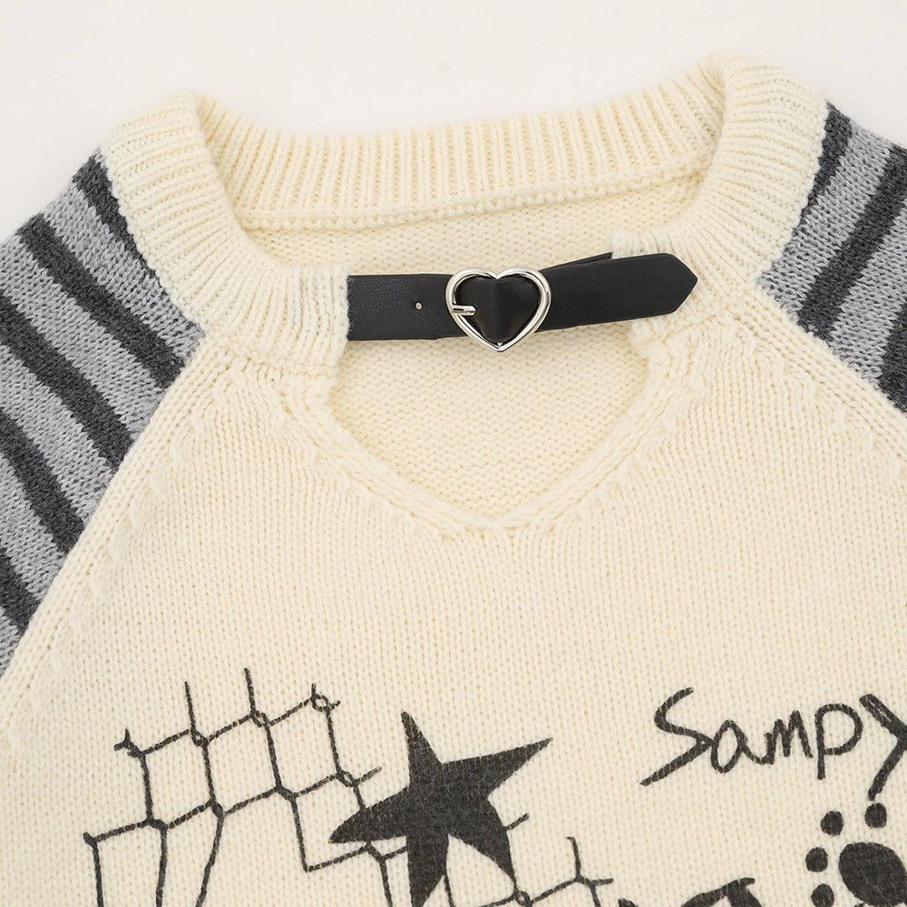 Vintage Boys' Hello Kitty cartoon print casual sweater Size US M / EU 48-50 / 2 - 3 Thumbnail