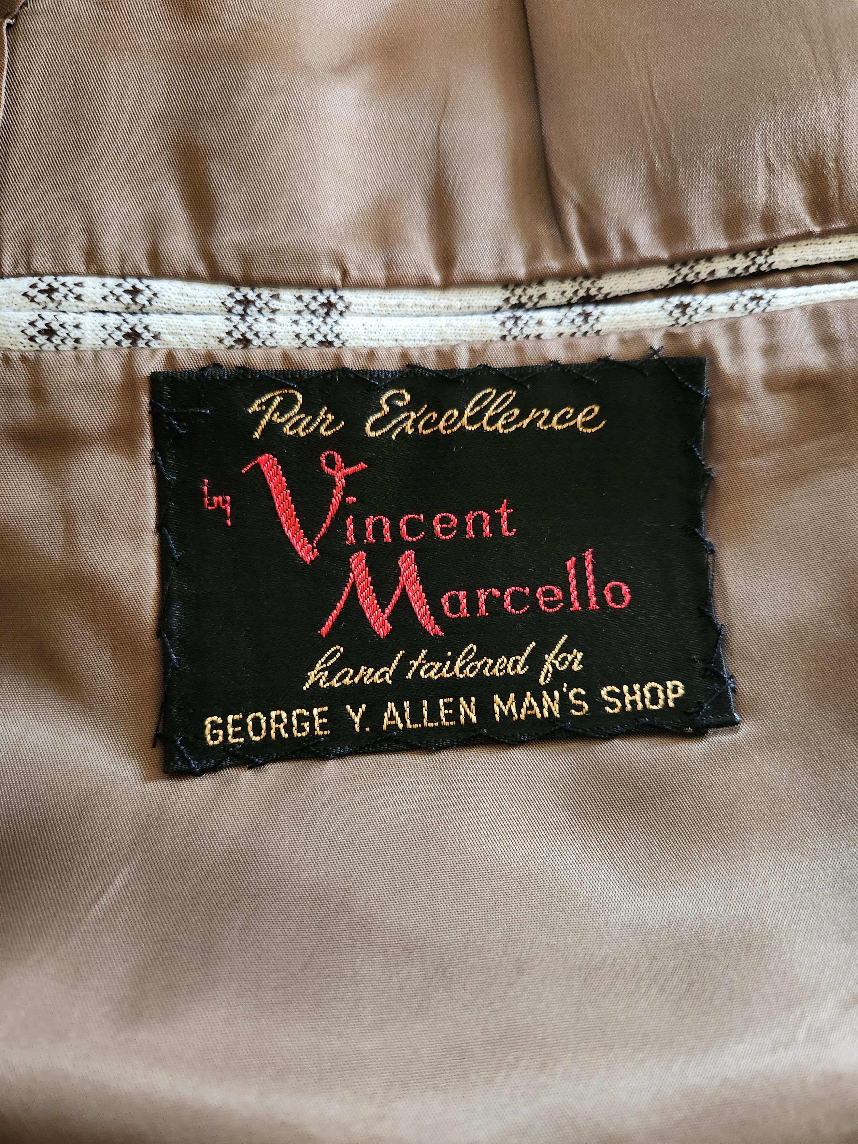 Other Vtg 60's Vincent Marcello Plaid Blaze Blazer Size 40R - 4 Thumbnail