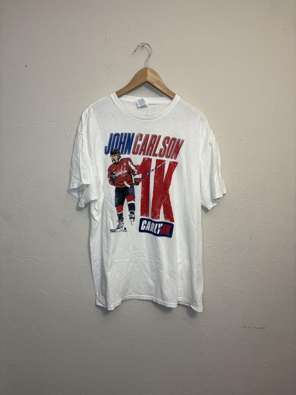 Other VTG John Carlson Washington Capitals white hockey size XL Size US XL / EU 56 / 4 - 1 Thumbnail
