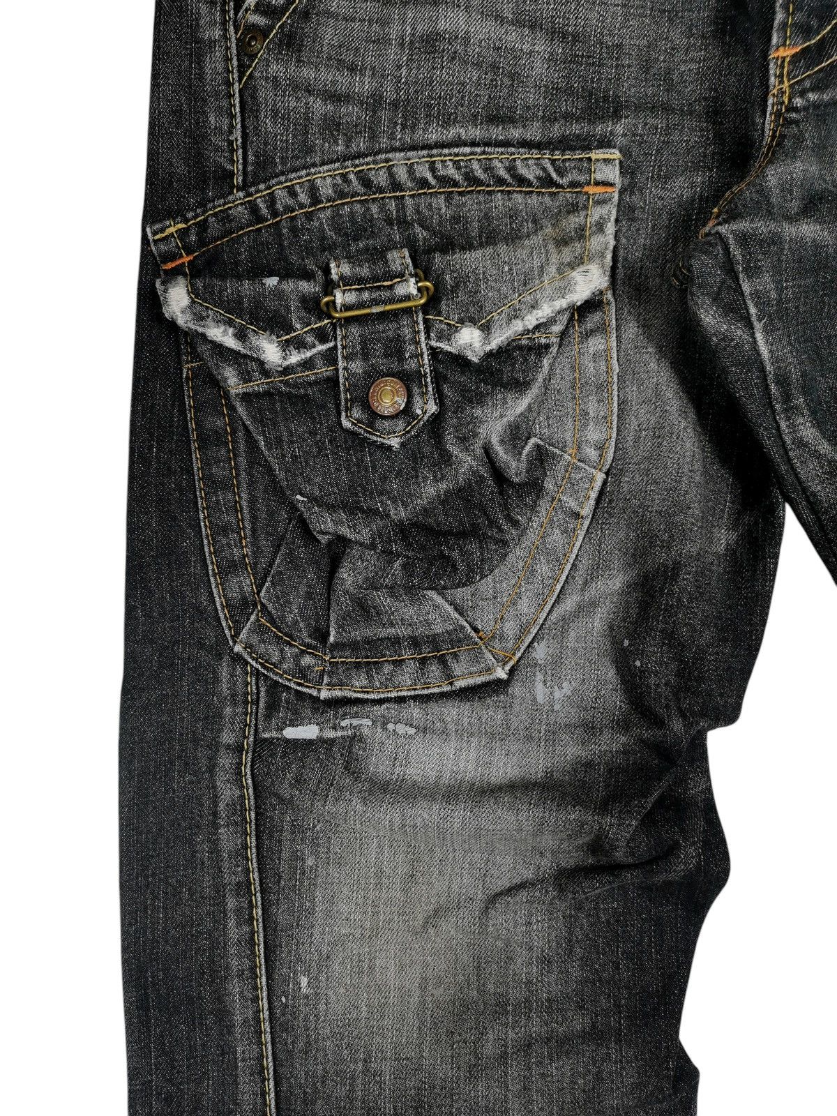 Edwin 2000s Japanese flared cargo pants Size US 32 / EU 48 - 3 Thumbnail