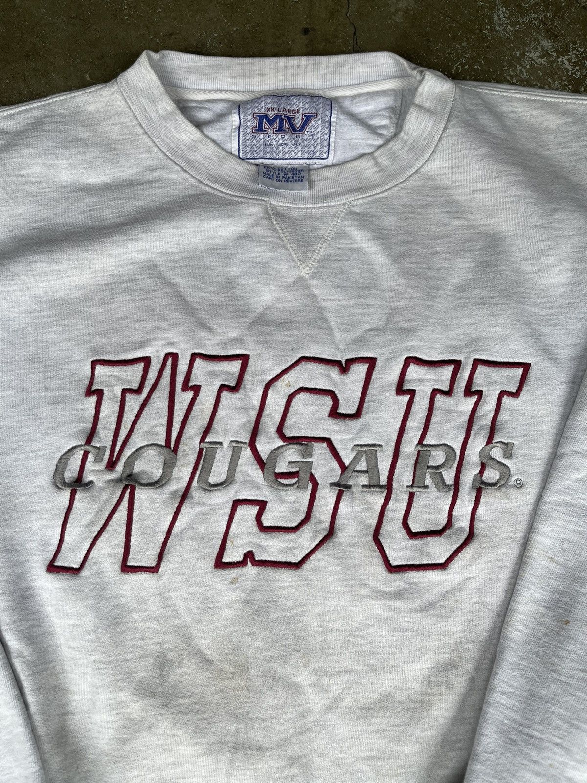 NCAA Vintage 90s WSU Sweatshirt Washington State Crewneck Size US XXL / EU 58 / 5 - 1 Thumbnail