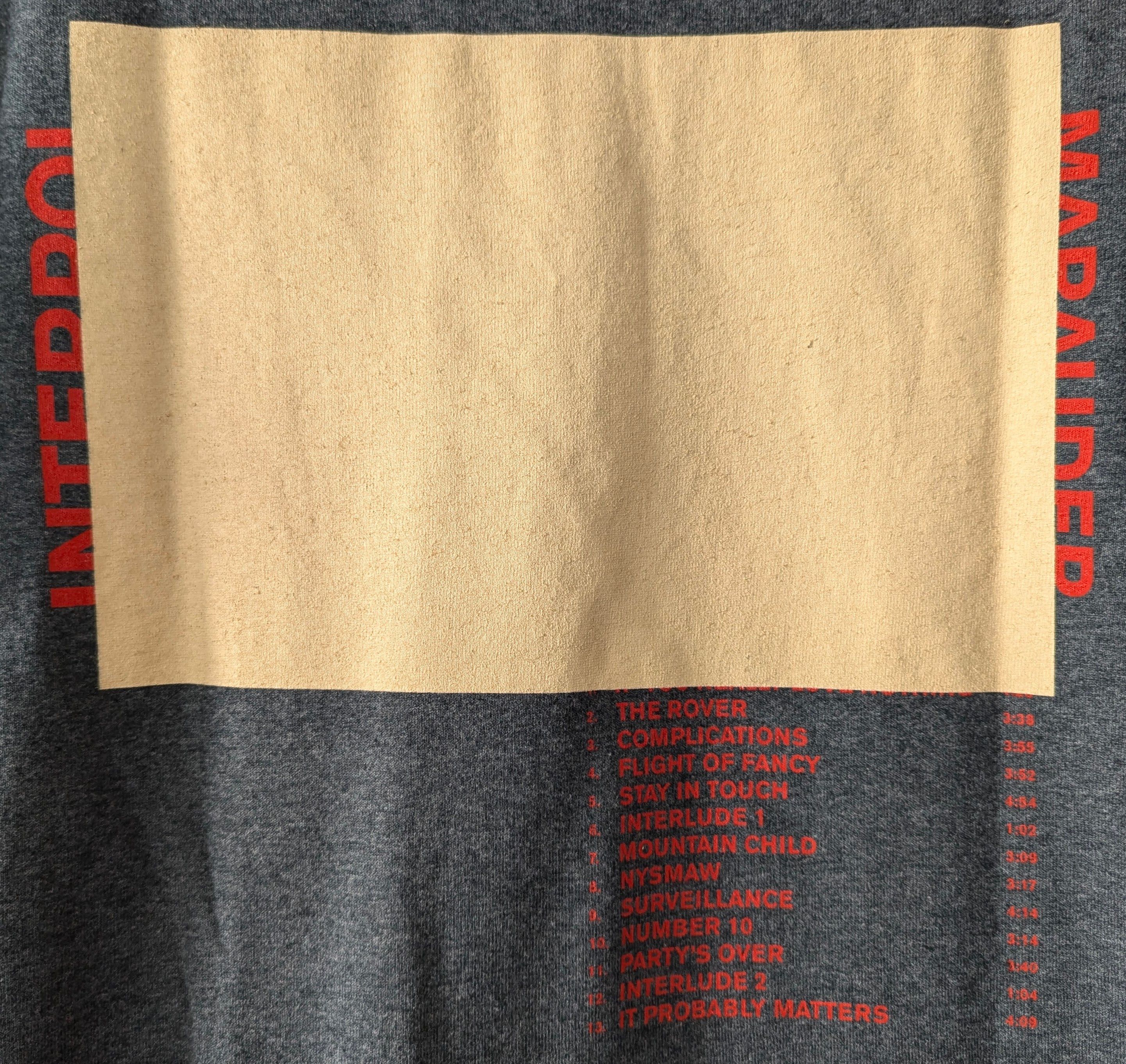 Gildan INTERPOL MARAUDER CONCERT TOUR T-SHIRT - ANTICS - ORIGINAL Size US M / EU 48-50 / 2 - 5 Thumbnail