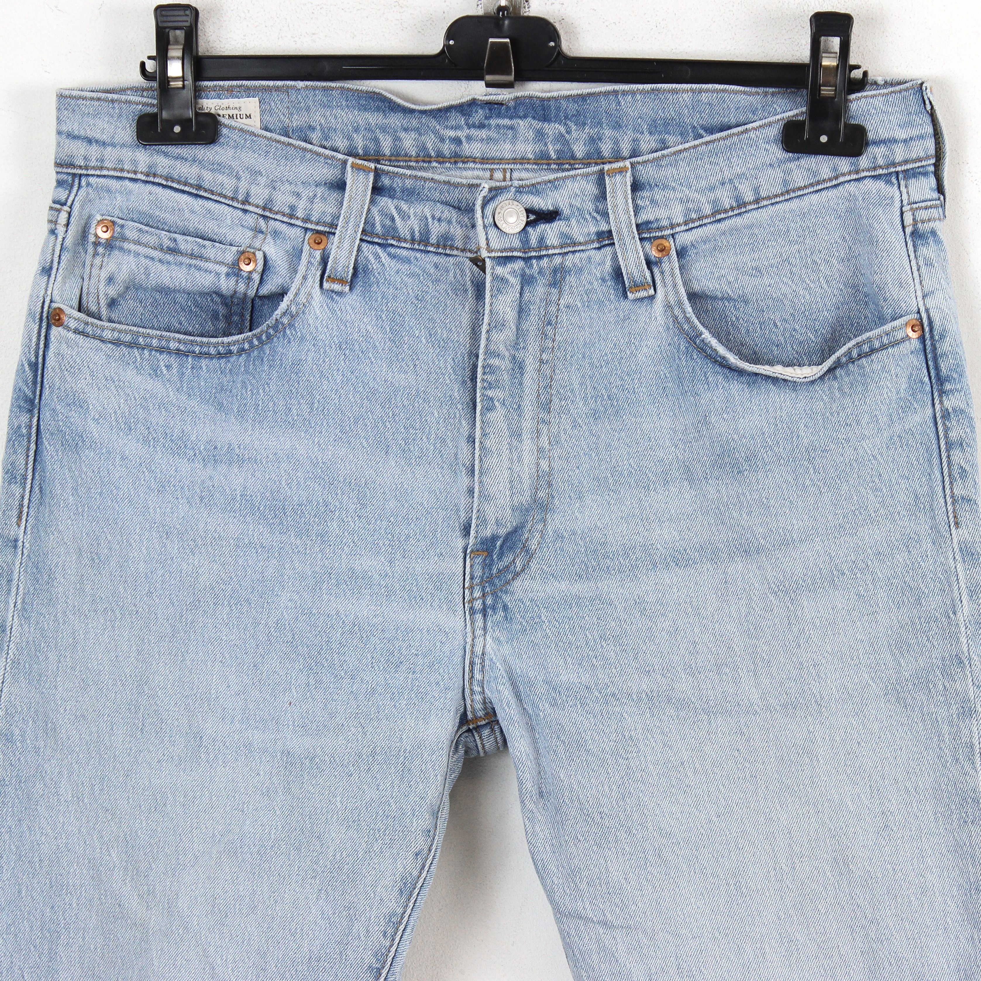 Levi's 502 Men W33 L34 Regular Tapered Jeans Denim Pants Trousers Size US 33 - 2 Thumbnail