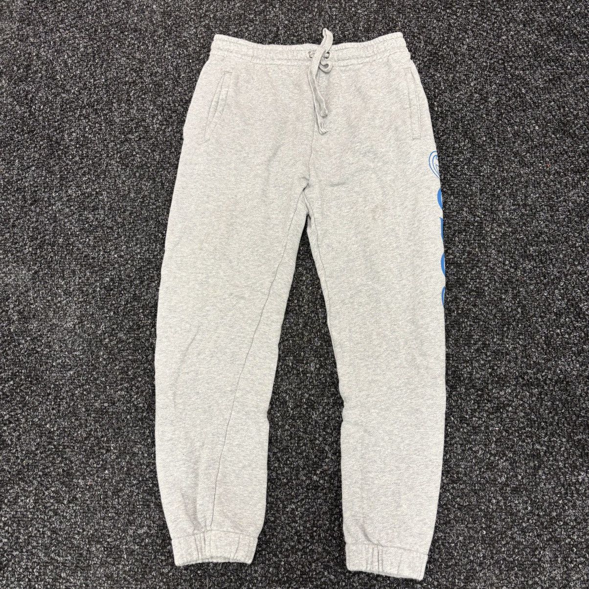 Gucci Side Logo Sweatpants Heather Grey/Blue