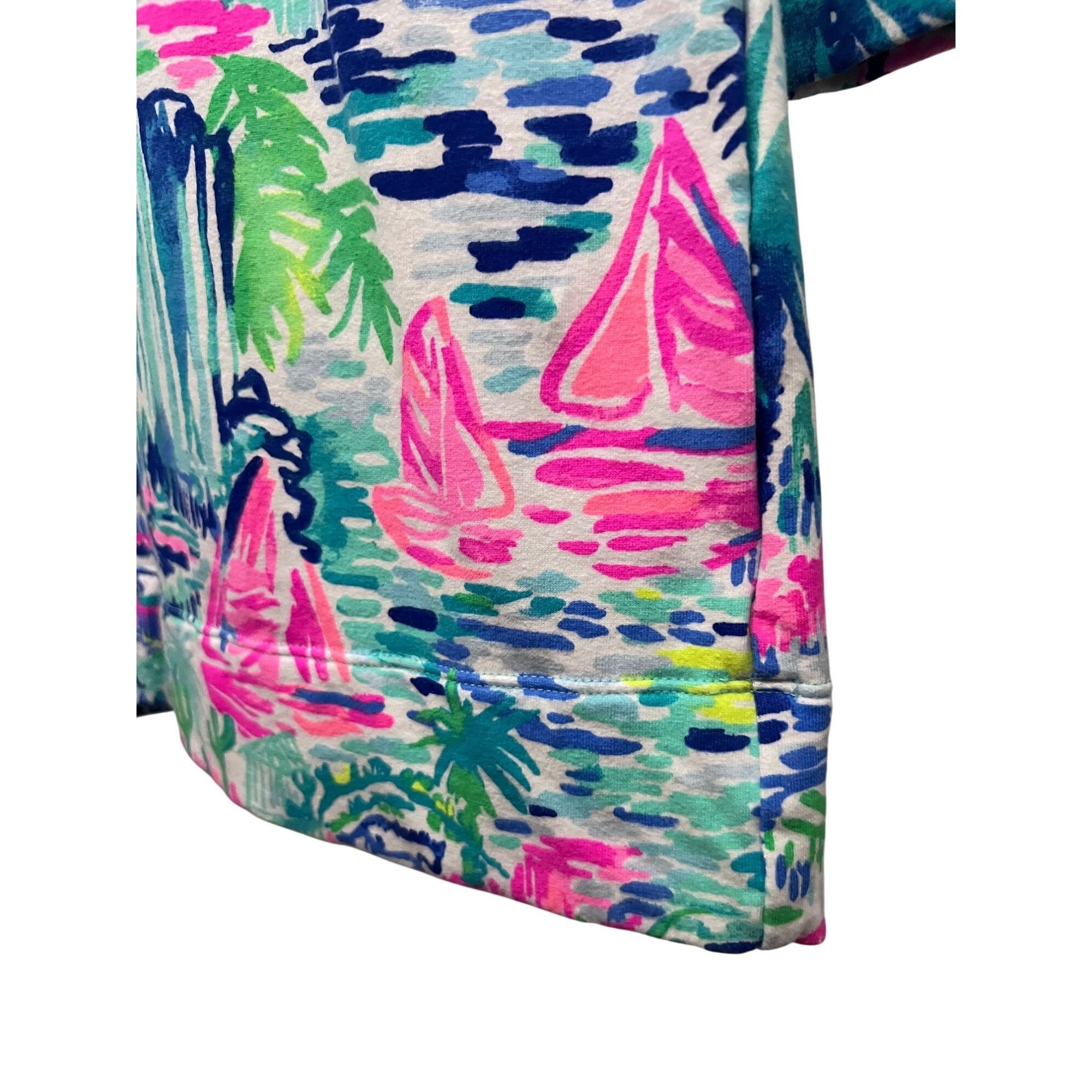 Lilly Pulitzer Lilly Pulitzer UPF 50+ Skipper Floral Midi Dress XXS Pocket Size XXS / US 00 / IT 34 - 10 Thumbnail