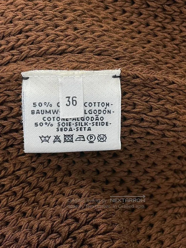 Hermes Hermes Brown Turtleneck Chunky Sweater. Size US M / EU 48-50 / 2 - 4 Thumbnail