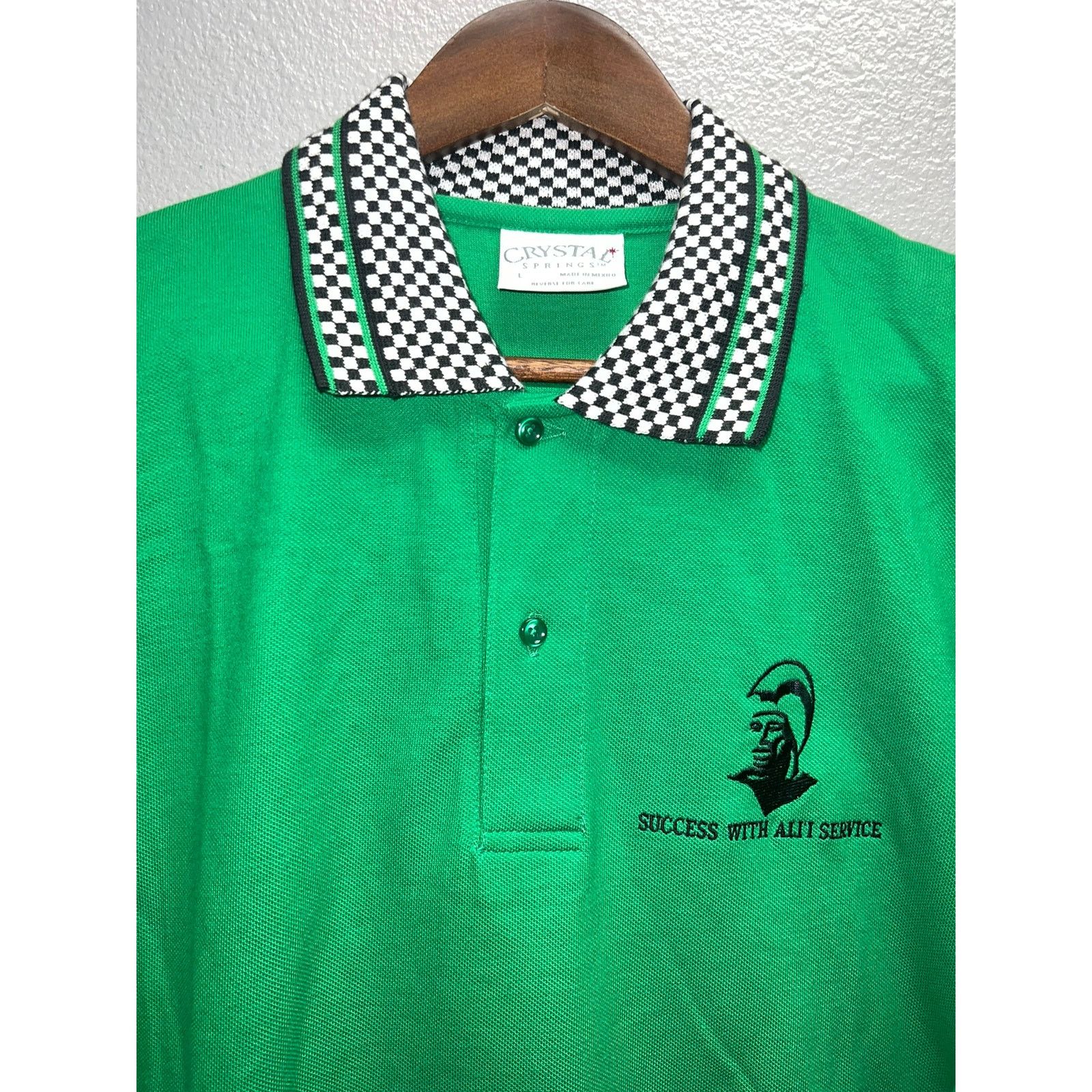 Vintage Vintage Hawaii Polo Shirt Crystal Springs Ali'i Service 90s Size US L / EU 52-54 / 3 - 2 Thumbnail
