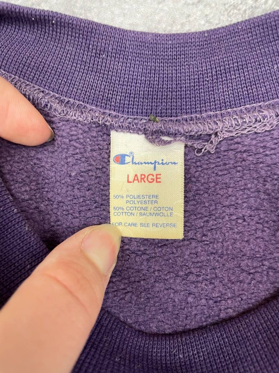 Champion Champion 90s Harvard Chrimson Sweatshirt Purple Vintage Size US L / EU 52-54 / 3 - 5 Thumbnail
