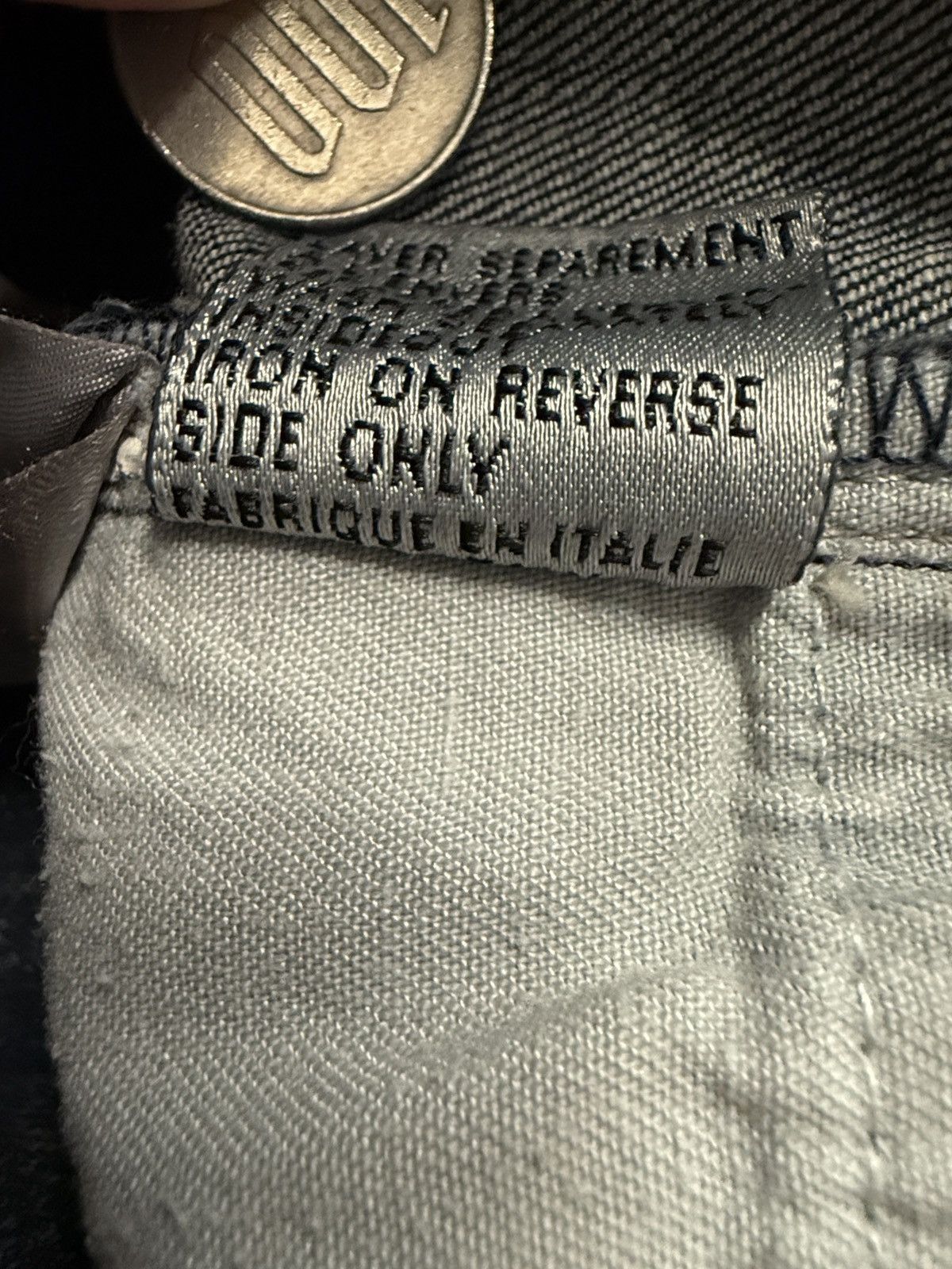 Dior × Hedi Slimane × Kris Van Assche TRADED Dior Homme SS09 Dirt Denim by Kris Van Assche Size US 29 - 10 Thumbnail