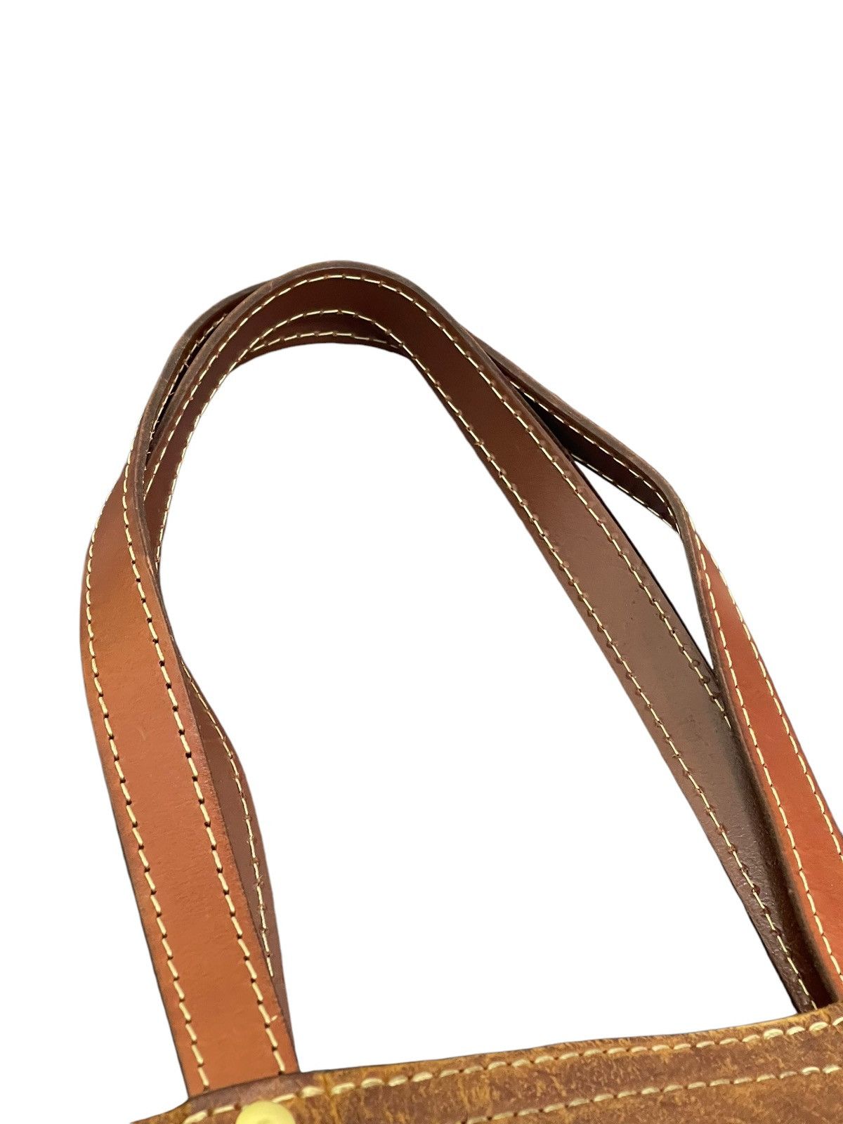 Genuine Leather Full Leather Patina Unknown Tote Shoulder Bag 1🟩0 Size ONE SIZE - 20 Thumbnail