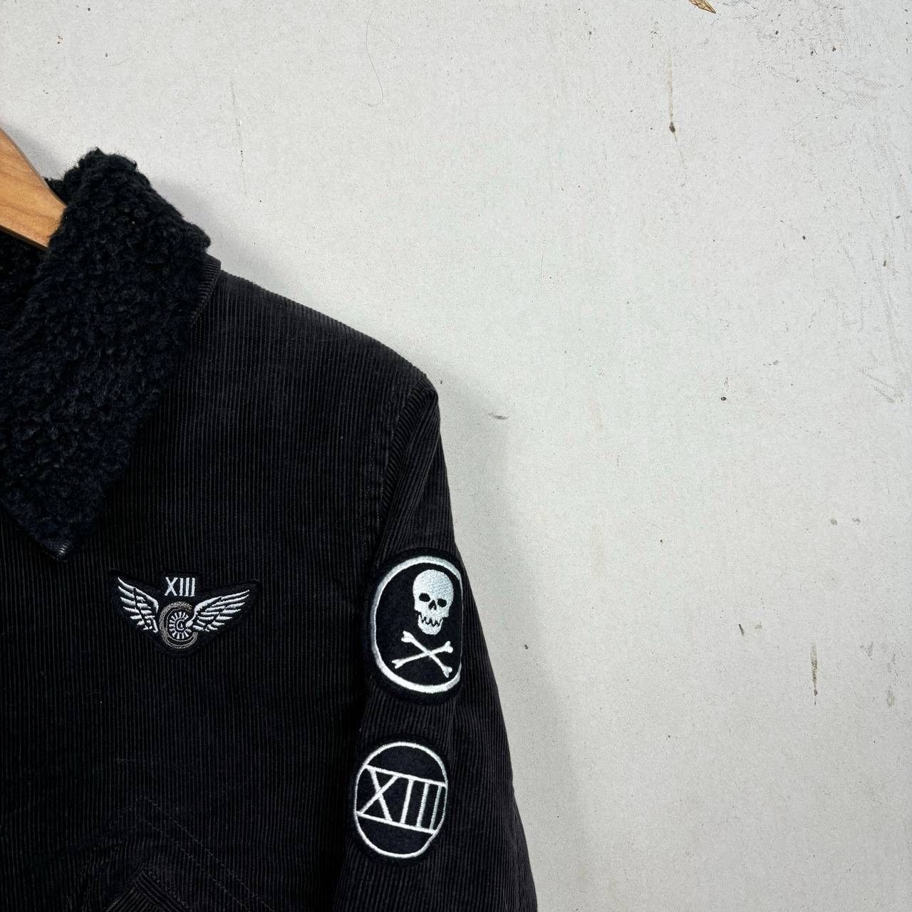 Neighborhood NWT Neighborhood Tokyo Corduroy Sherpa Jacket Black Size 2 Size US M / EU 48-50 / 2 - 5 Thumbnail