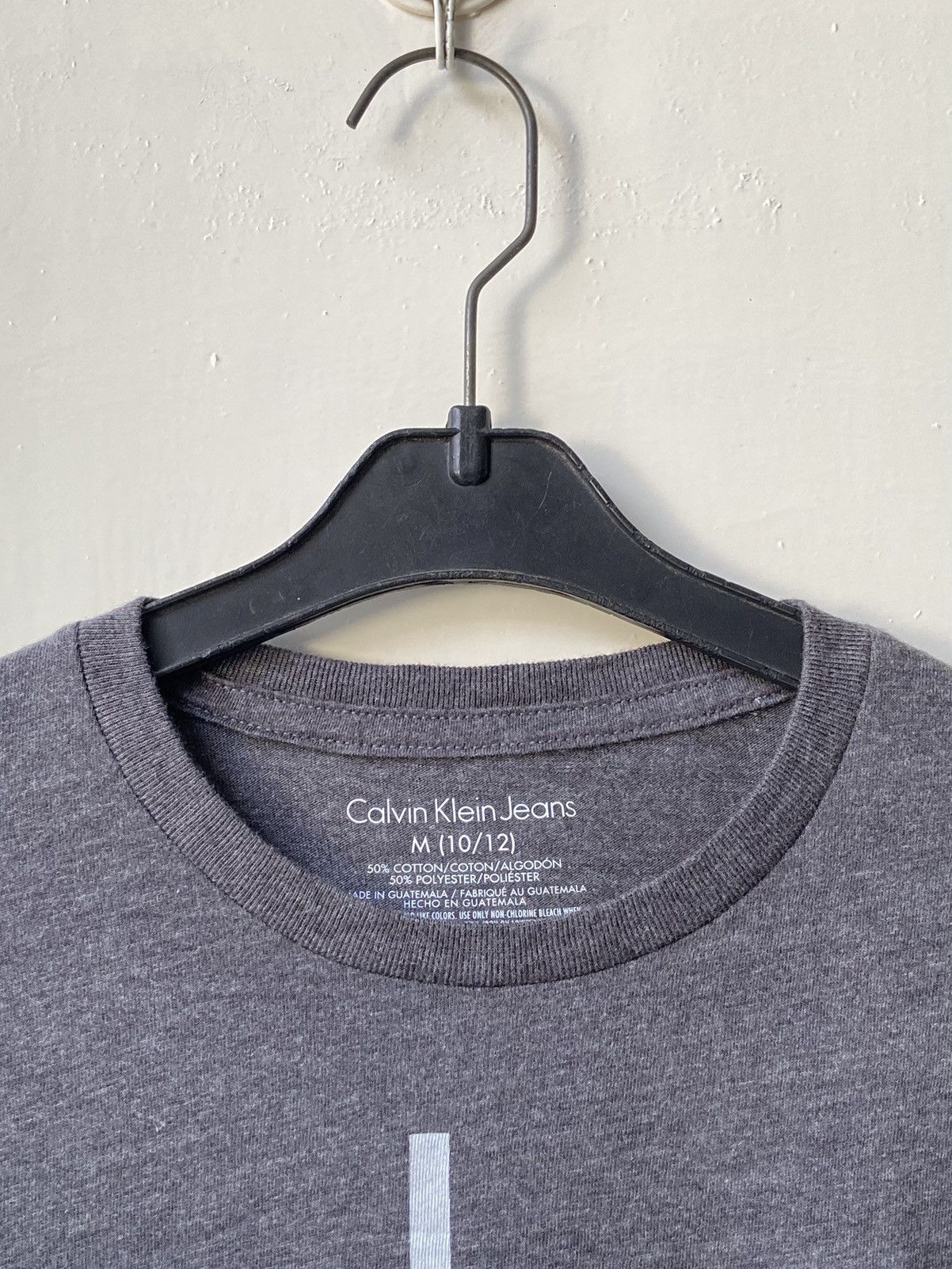 Calvin Klein CALVIN KLEIN Grey T-Shirt Size US XS / EU 42 / 0 - 10 Thumbnail
