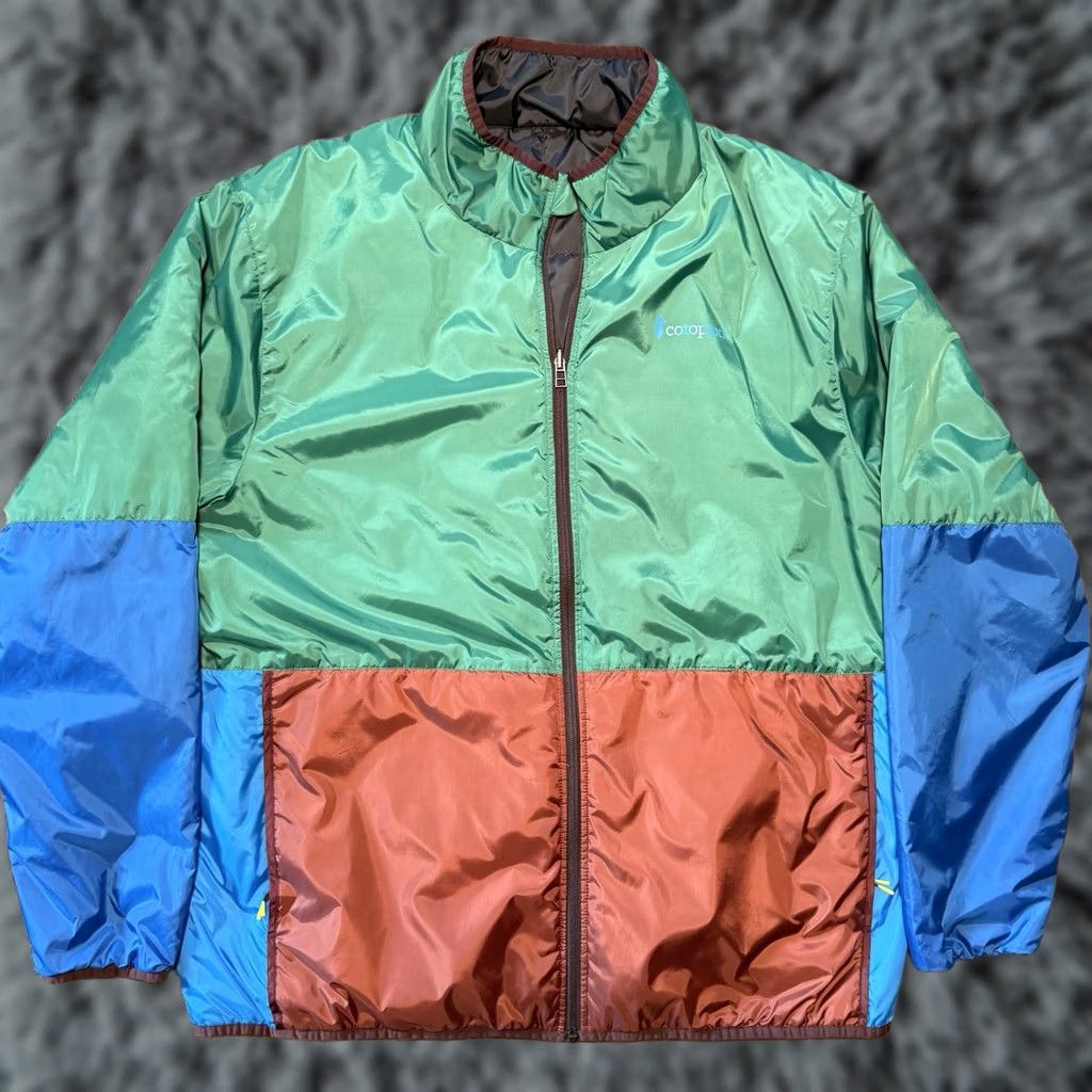 Cotopaxi Cotopaxi Men’s XXL Blue Green Brown Color Block Insulated Full Zip Jacket Size US XXL / EU 58 / 5 - 1 Thumbnail
