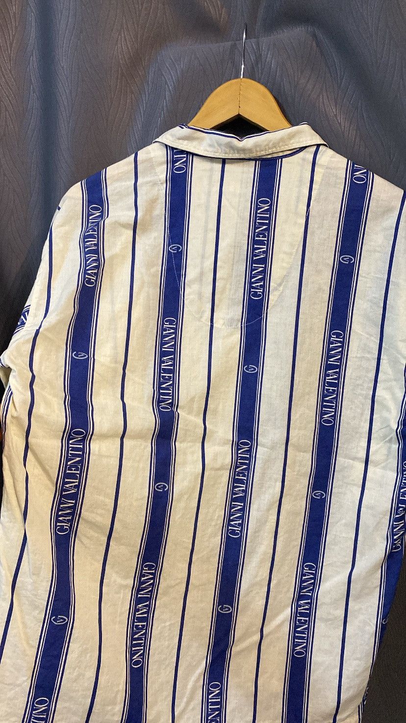 Designer × Gianni Valentino GIANNI VALENTINO BUTTON UP OPEN COLLAR JAPAN Size US M / EU 48-50 / 2 - 8 Thumbnail