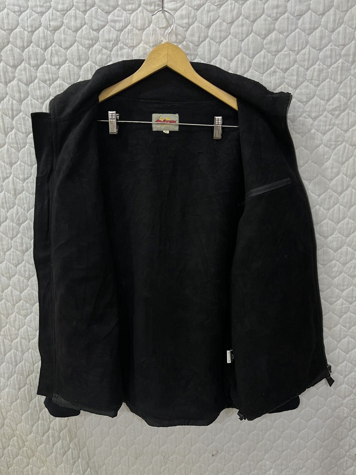 Avirex 🔥🔥🔥STEALS AVIREX 4 POCKET BLACK ZIPPER JACKET Size US XL / EU 56 / 4 - 11 Thumbnail