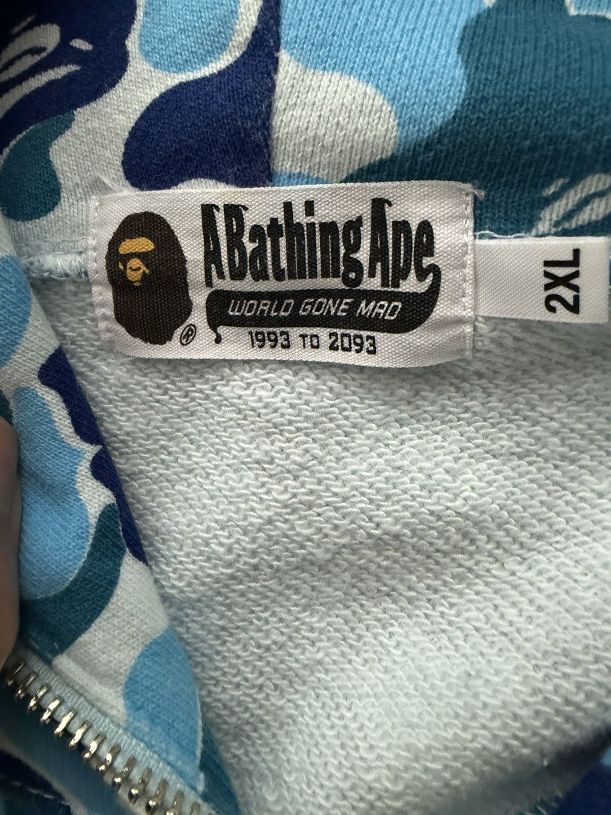 Bape Bape ABC Camo full zip up hoodie Size US XXL / EU 58 / 5 - 5 Thumbnail