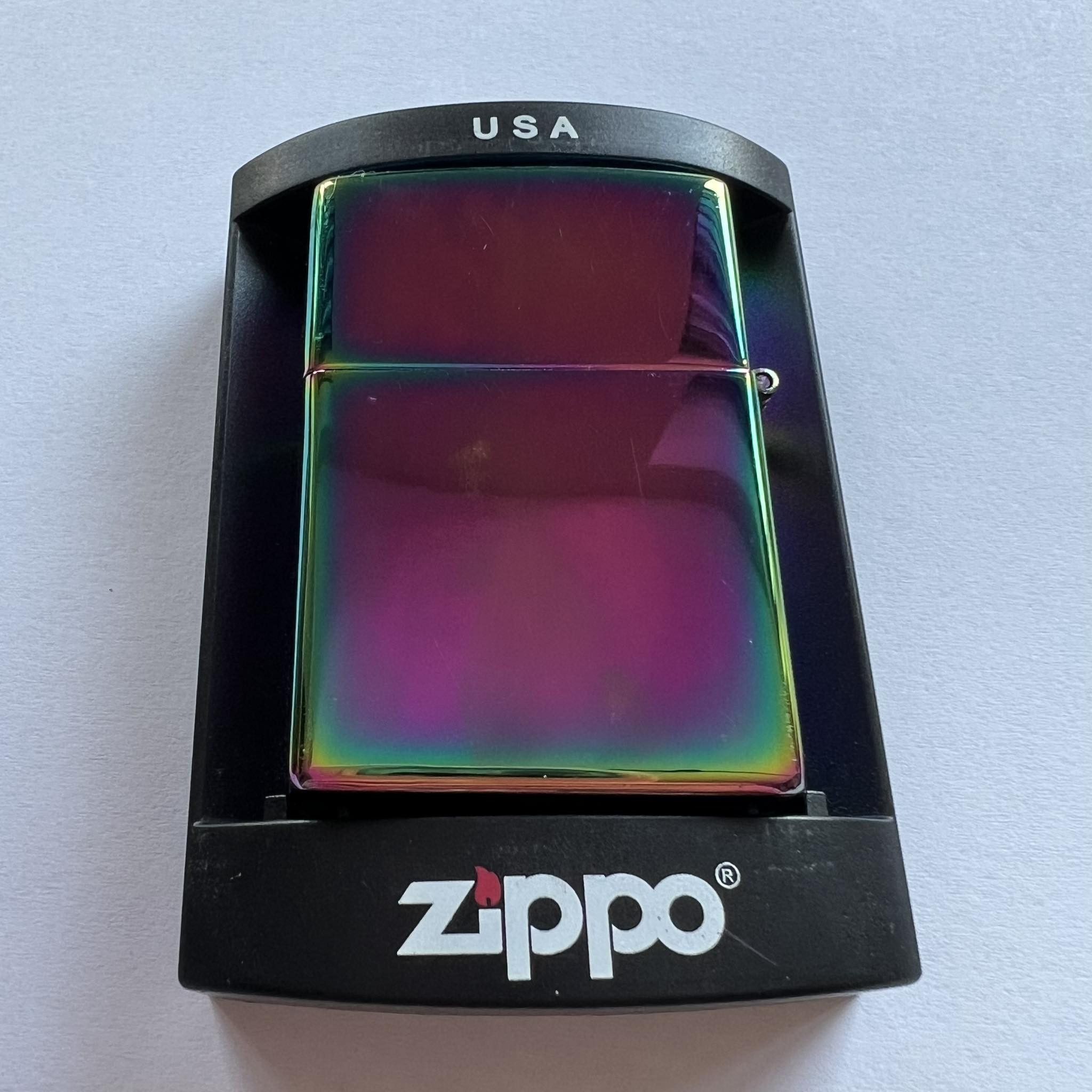 Vintage Zippo Men's Pocket Lighter Ship in Box Made in USA Size ONE SIZE - 7 Thumbnail