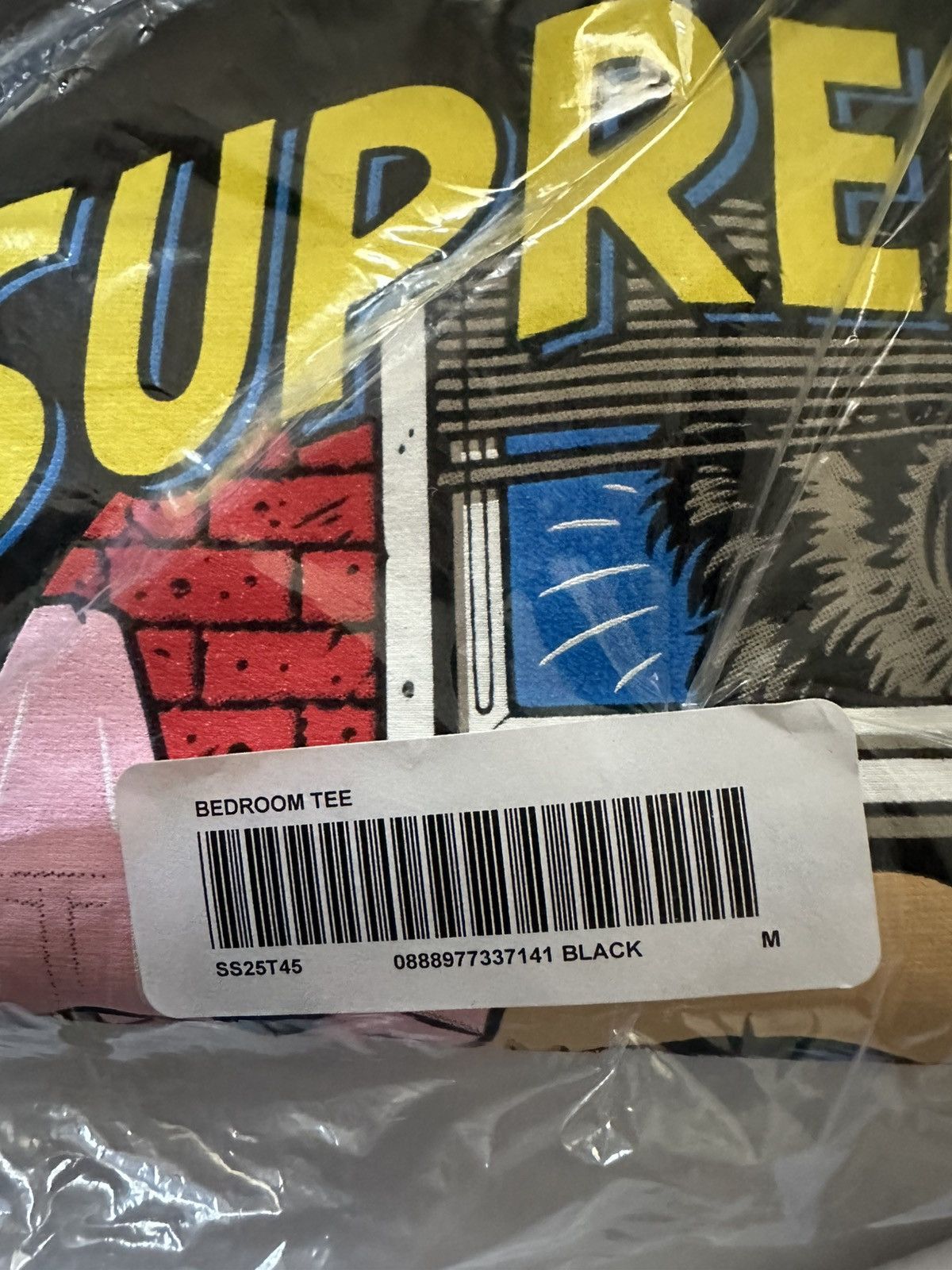 Supreme Supreme Bedroom Tee Medium Black Size US M / EU 48-50 / 2 - 4 Thumbnail