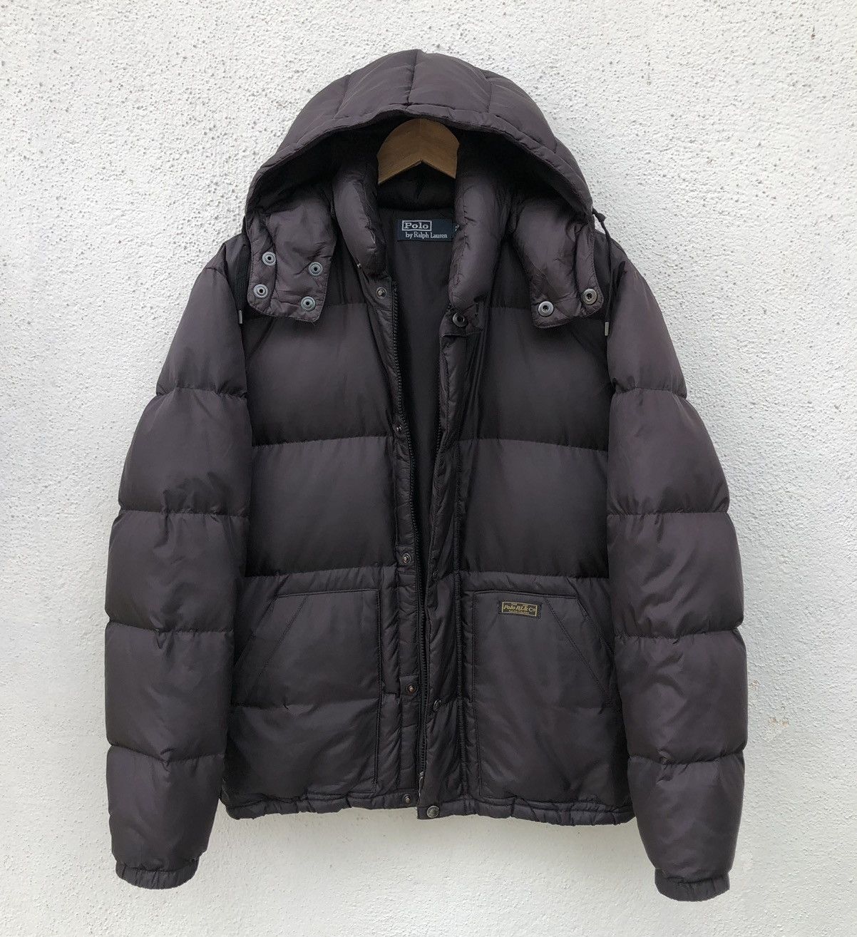 Polo Ralph Lauren Polo Ralph Lauren Jacket Down Jacket Hoodie Outer Black Mens Size US M / EU 48-50 / 2 - 3 Thumbnail
