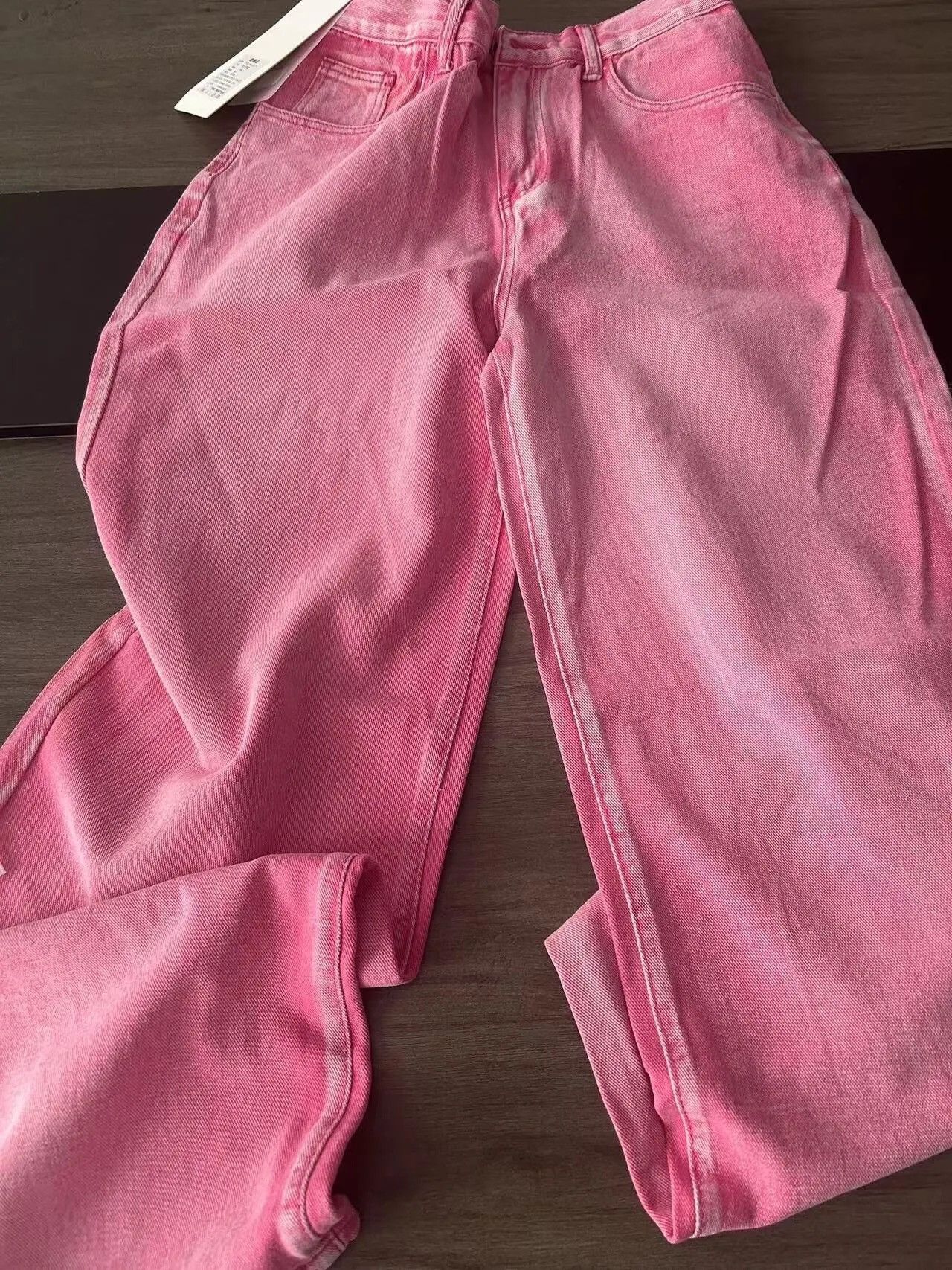 Japanese Brand × Vintage Casual Korean Pink Set Suit Solid Jeans + Jacket Coat Size 40R - 20 Thumbnail
