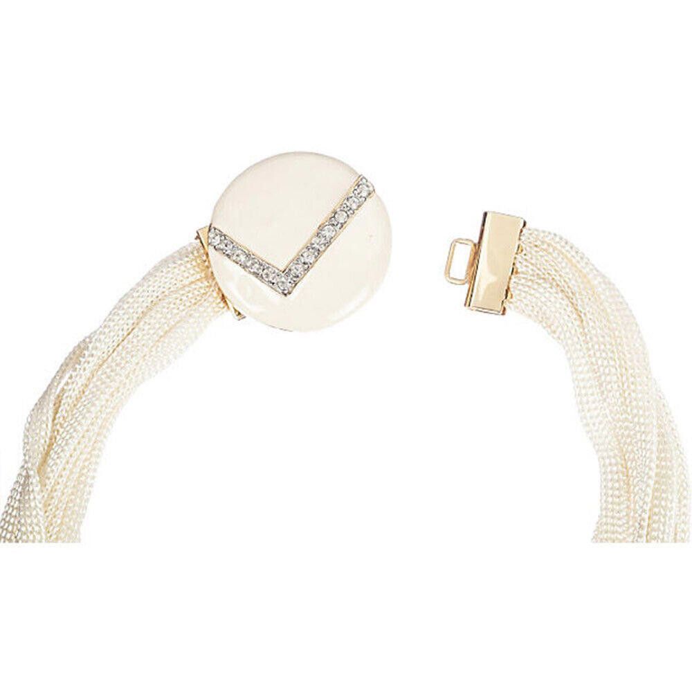 Designer Alexis Kirk Enamel & Rhinestone Collar Necklace Size ONE SIZE - 5 Thumbnail