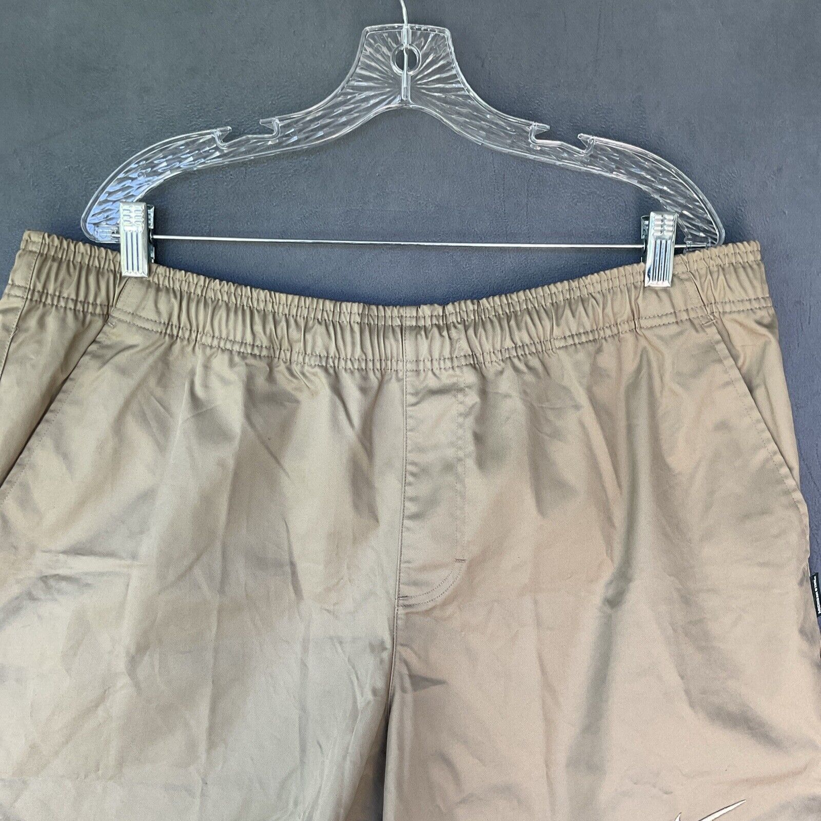 Nike Nike Men’s Canvas Shorts Beige XXL Stretch Michigan State Size US 38 / EU 54 - 8 Thumbnail