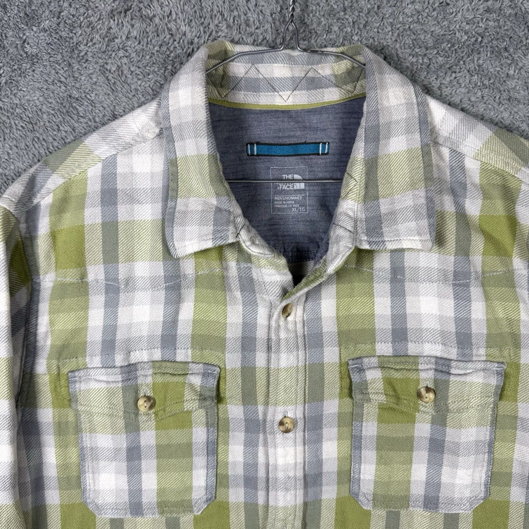 The North Face The North Face Shirt Mens XL Flannel Heavyweight Plaid Outdoor Hike Gorpcore Size US XL / EU 56 / 4 - 4 Thumbnail
