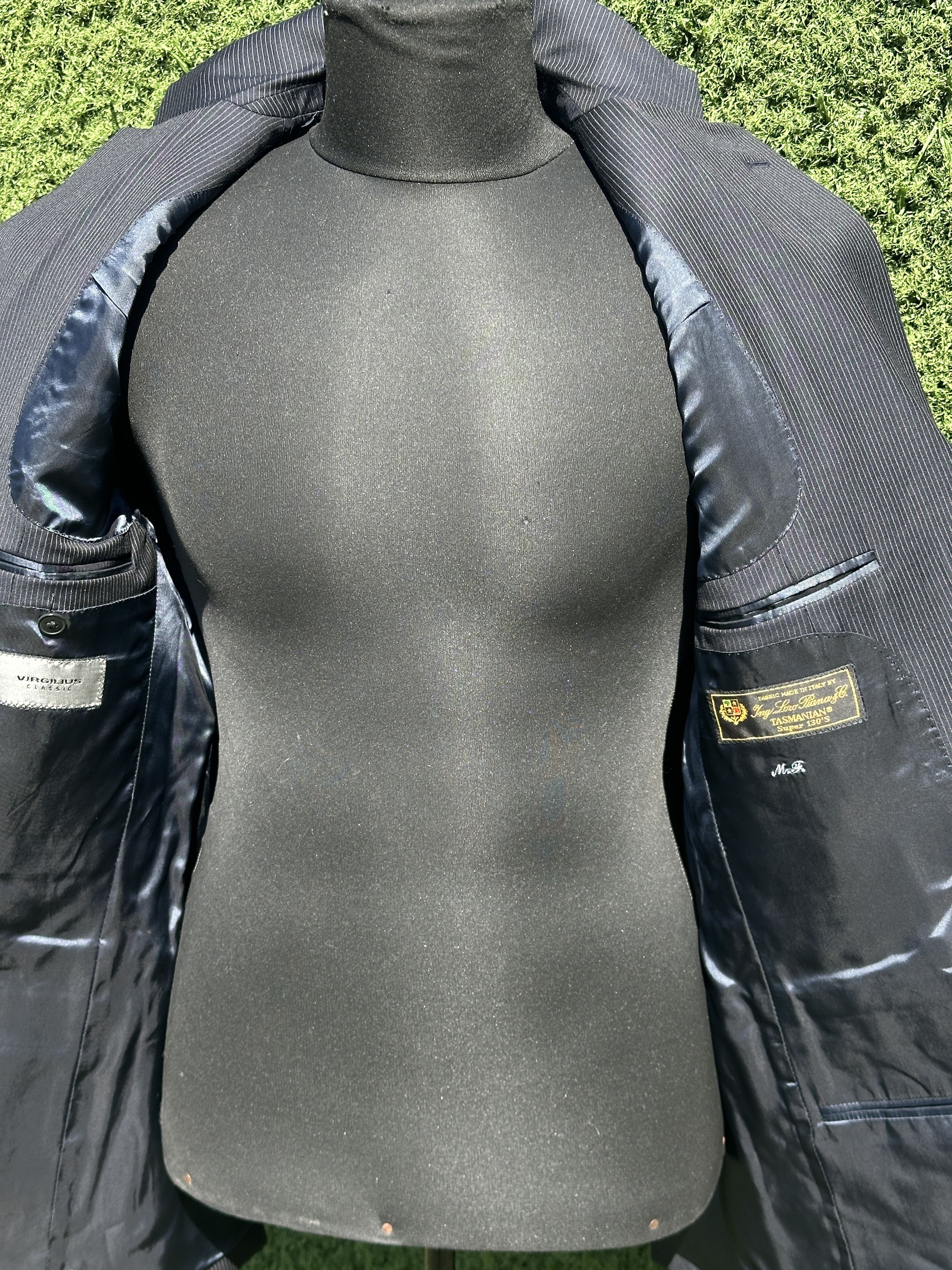 Loro Piana Virgilius Classic Loro Piana Super 130S Blazer 50 7R Size 50R - 5 Thumbnail