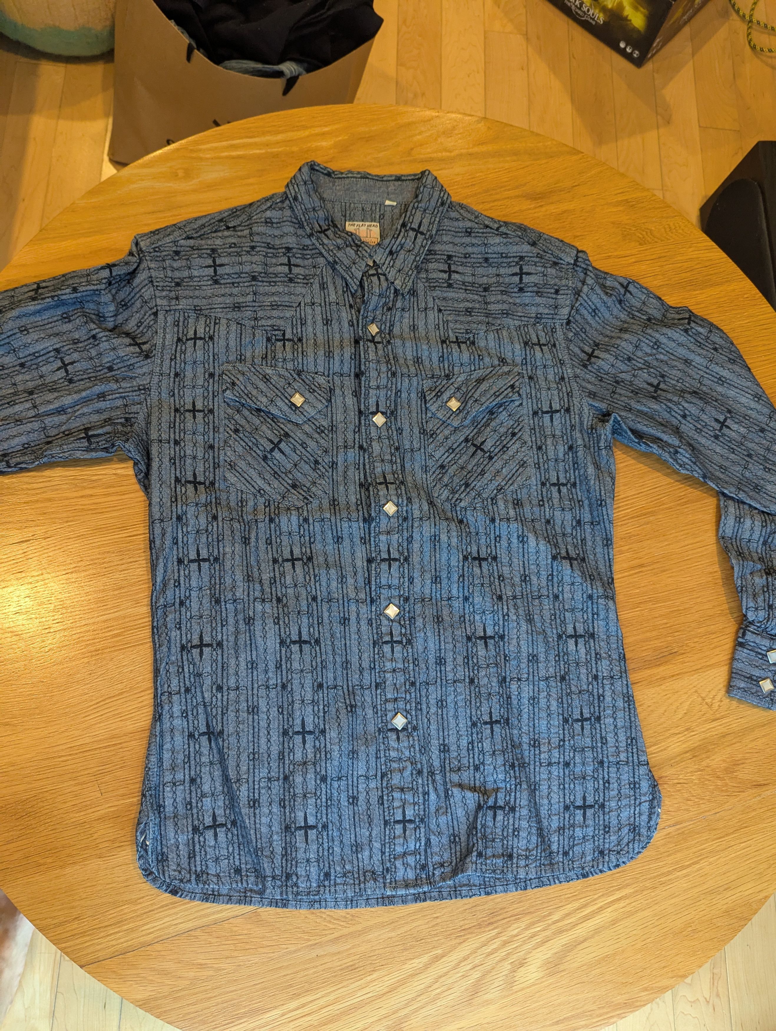 The Flat Head Flat Head Patterned/Embroidered Western Shirt Size US S / EU 44-46 / 1 - 1 Thumbnail