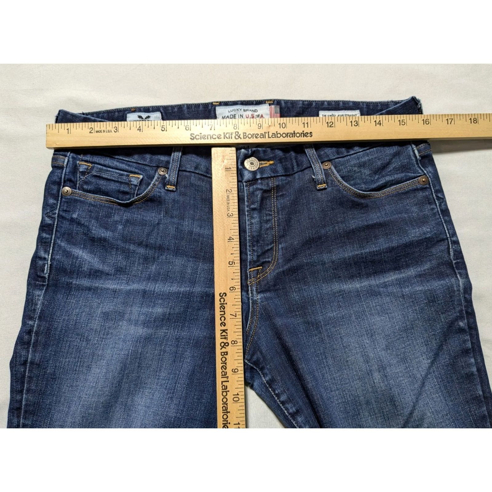 Lucky Brand Lucky Brand X White Oak Cone Denim Women 4 Sweet Jean Straight Denim Blue Jeans USA Women 4 Straight Denim Blue Jeans Mens Womens Girls Boy Size 27" / US 4 / IT 40 - 7 Thumbnail