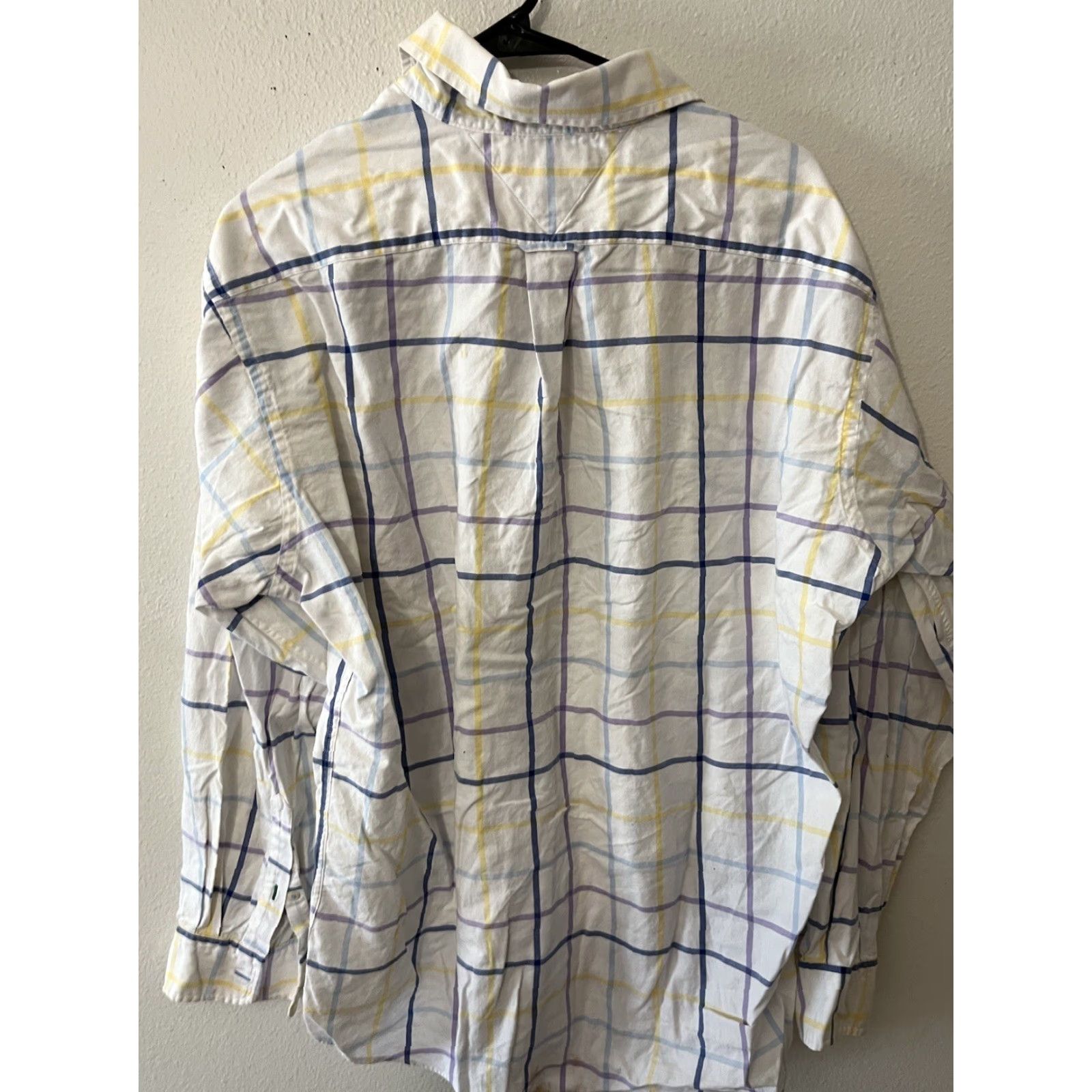 Tommy Hilfiger TOMMY HILFIGER Plaid Button-Down Shirt Multicolor 16.5 34-35 Long Sleeve Mens Size US L / EU 52-54 / 3 - 2 Thumbnail