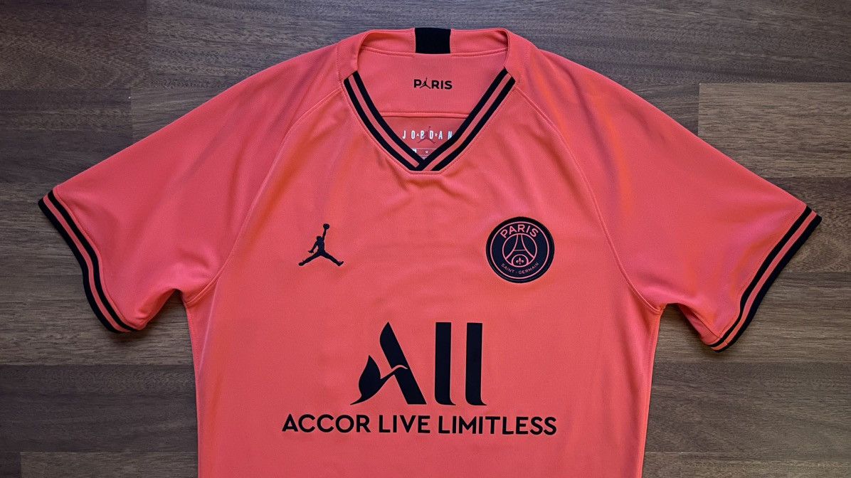 Jordan Brand × Nike PSG NIKE 2019/2020 FOOTBALL SOCCER AWAY JERSEY #10 NEYMAR Size US M / EU 48-50 / 2 - 3 Thumbnail