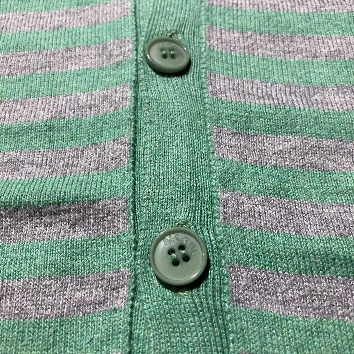 Ne-Net Vintage Issey Miyake Ne-Net Cat Logo Stripe Cardigan Size US S / EU 44-46 / 1 - 9 Thumbnail