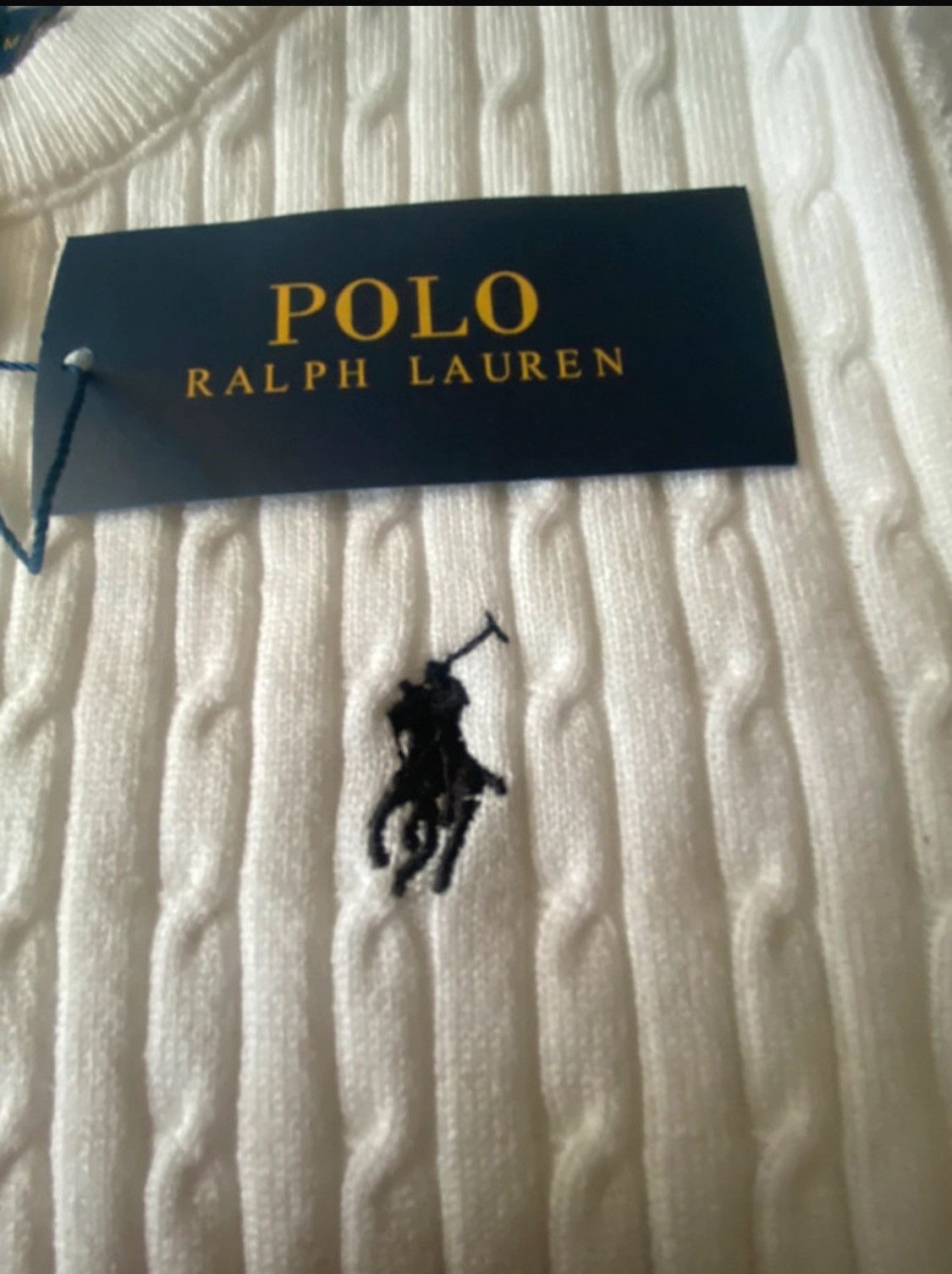 Polo Ralph Lauren Ralph Lauren knitwear white Size US M / EU 48-50 / 2 - 8 Thumbnail