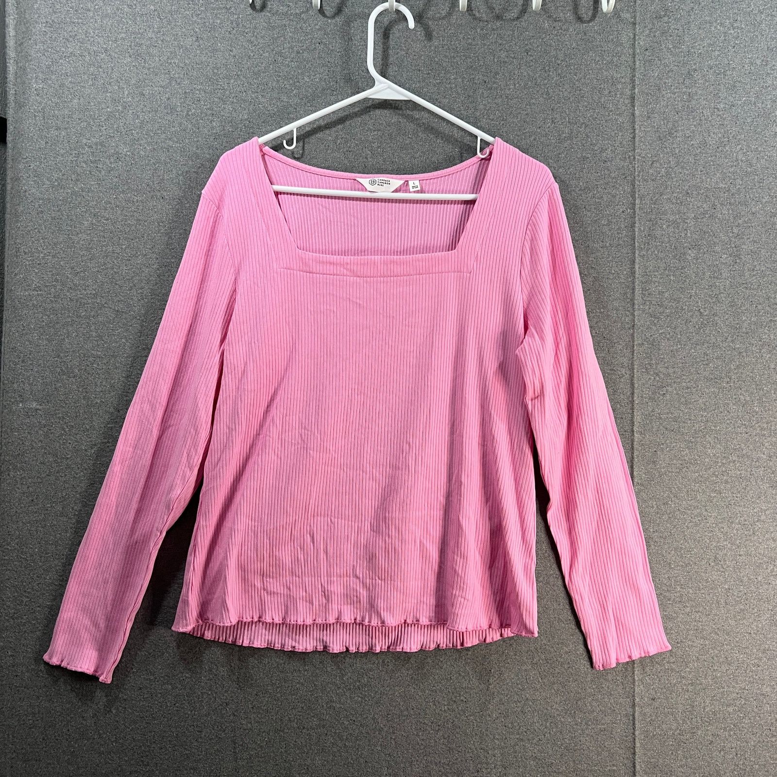 Other Candace Cameron Bure Square-Neck Soft Ruffle Size L / US 10 / IT 46 - 1 Thumbnail