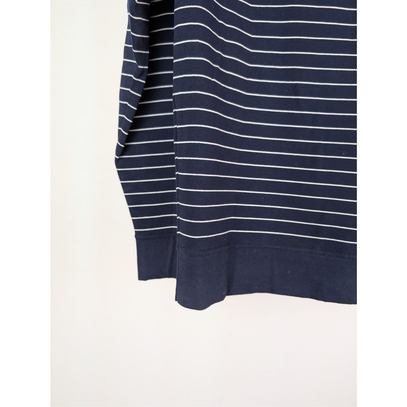 Other o1rshd1 CC20 Giuliva Round Collar Striped Sweater Blue/White Size US M / EU 48-50 / 2 - 15 Thumbnail
