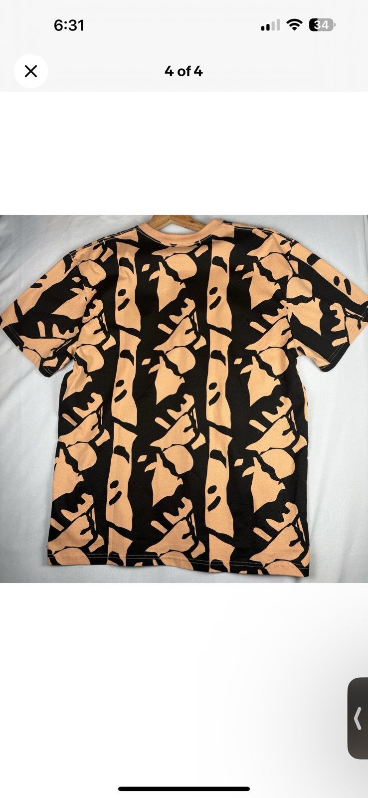 Icecream Icecream beige camo pocket t shirt xl Size US XL / EU 56 / 4 - 2 Thumbnail