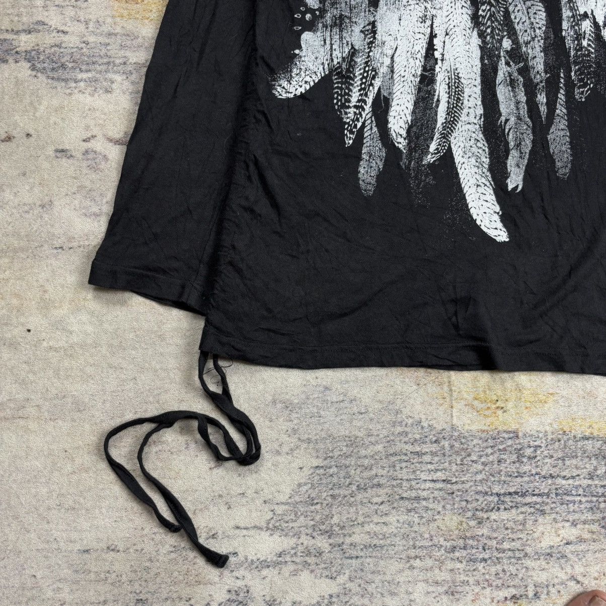 Le Grande Bleu (L.G.B.) Schlussel feather graphic long sleeve vkei style Size US M / EU 48-50 / 2 - 6 Thumbnail