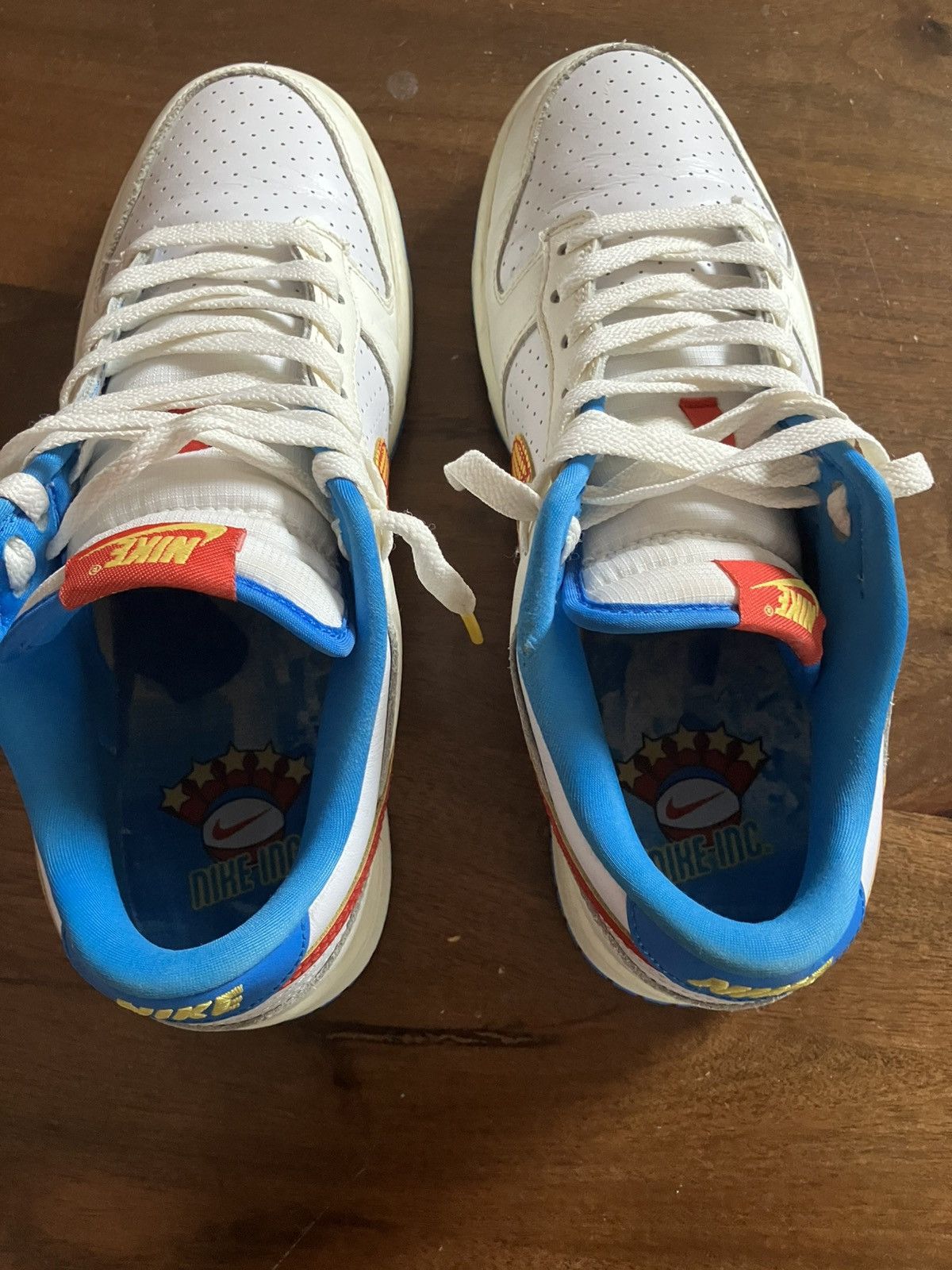 Nike Nike Dunk Low Retro Pop Art Harlem Globe Trotters HQ3613-133 Size US 9 / EU 42 - 5 Thumbnail
