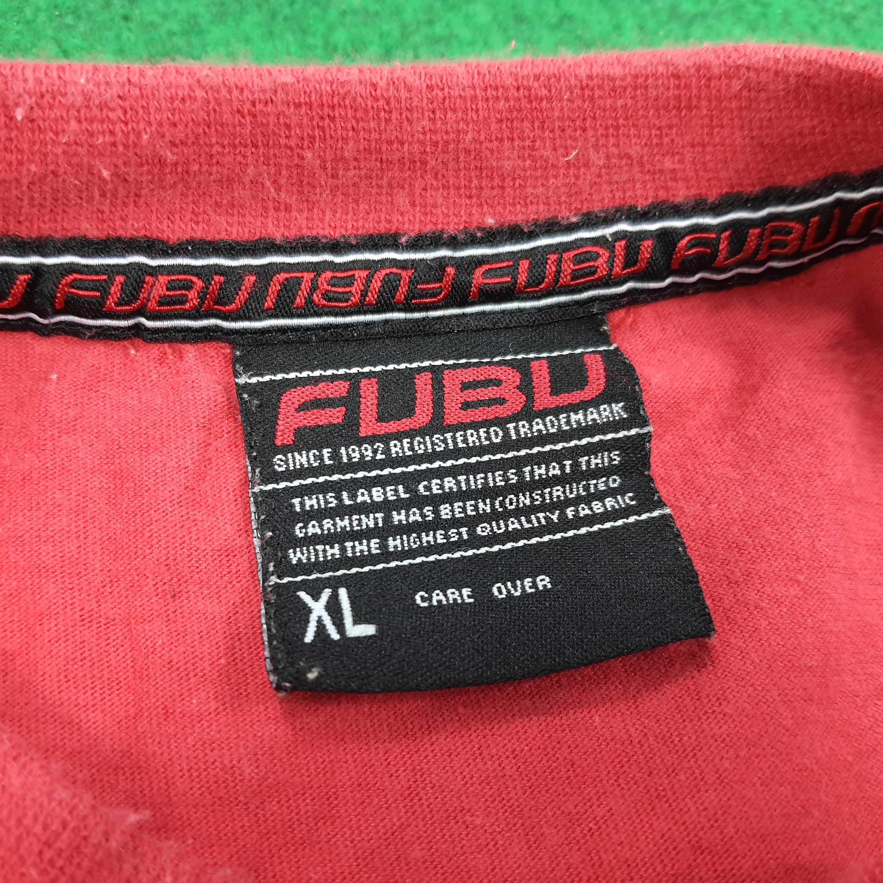 Fubu × Vintage Vintage FUBU Sports 05 Raglan Sportswear Tshirt Size US XL / EU 56 / 4 - 5 Thumbnail