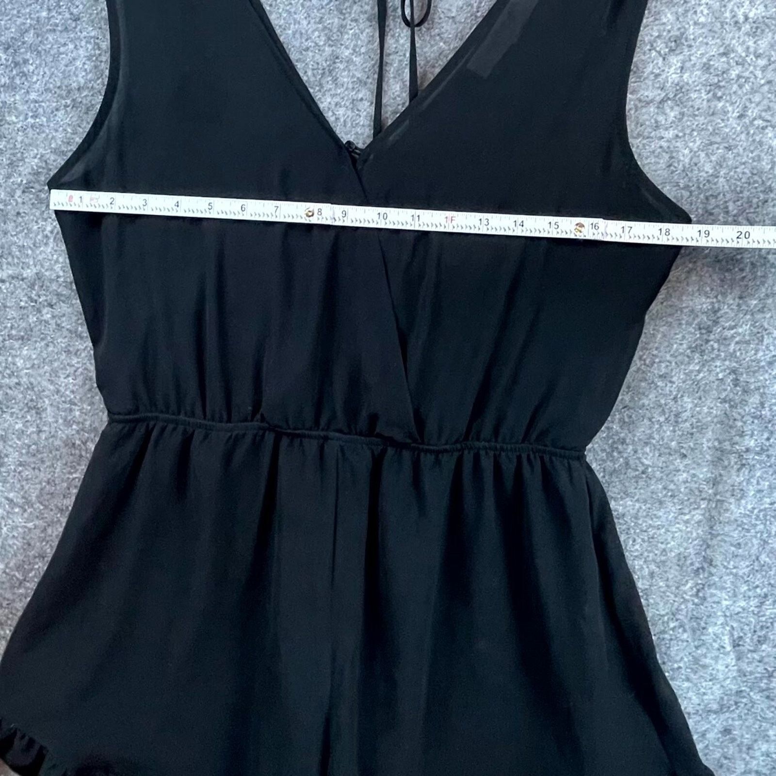 ASTR The Label ASTR The Label Romper Women Med Black Dark Fairy Whimsigoth Size 30" / US 8 / IT 44 - 5 Thumbnail