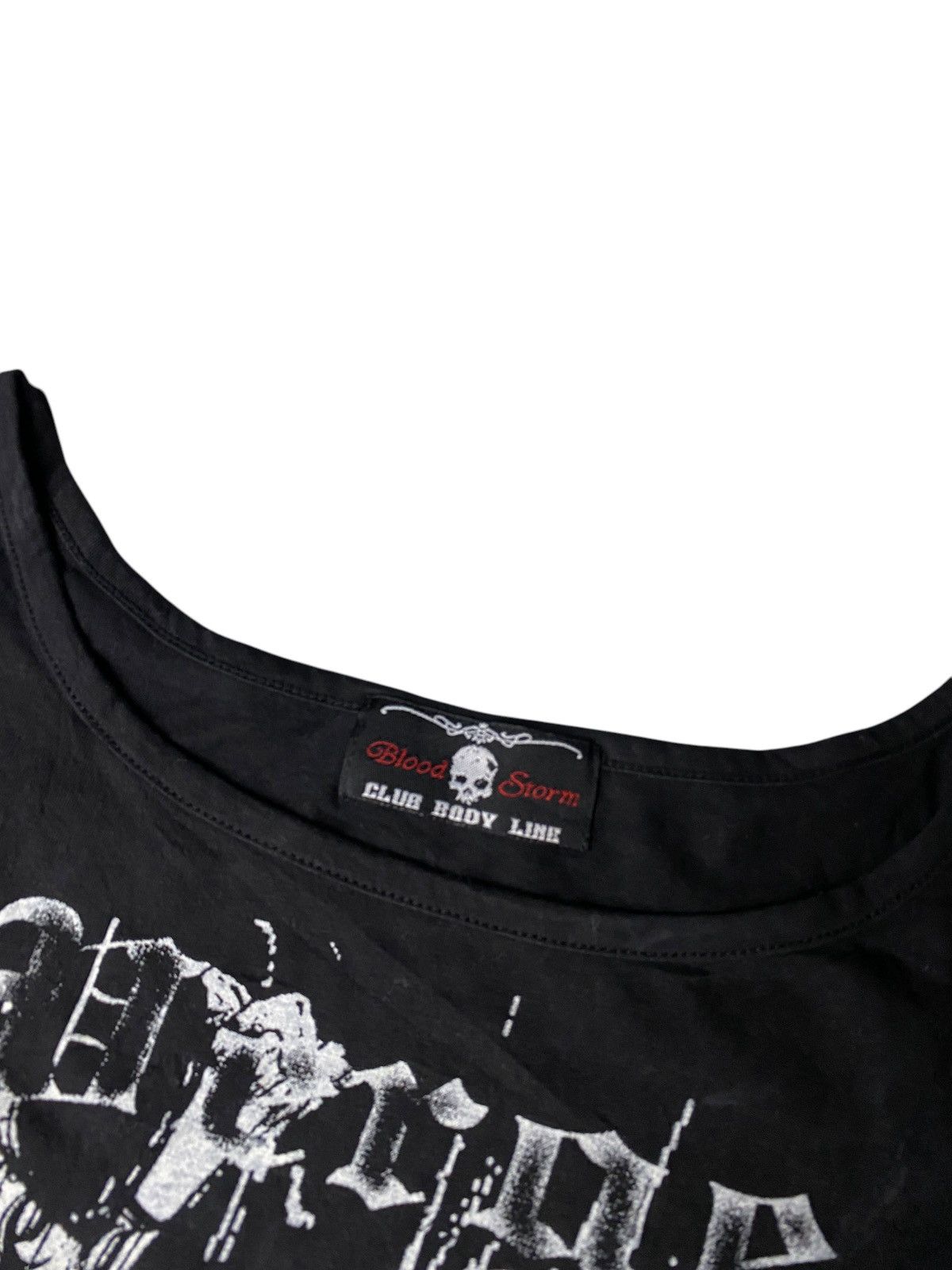 Hysteric Glamour 2000's Blood Storm Vkei Laced Up Cross Tshirt Size US S / EU 44-46 / 1 - 3 Thumbnail
