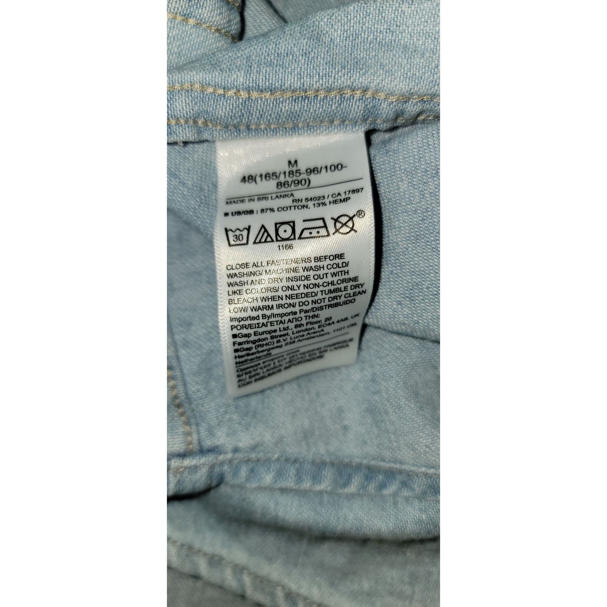 Banana Republic Banana Republic Men’s Light Wash Denim Western Shirt Medium Size US M / EU 48-50 / 2 - 5 Thumbnail