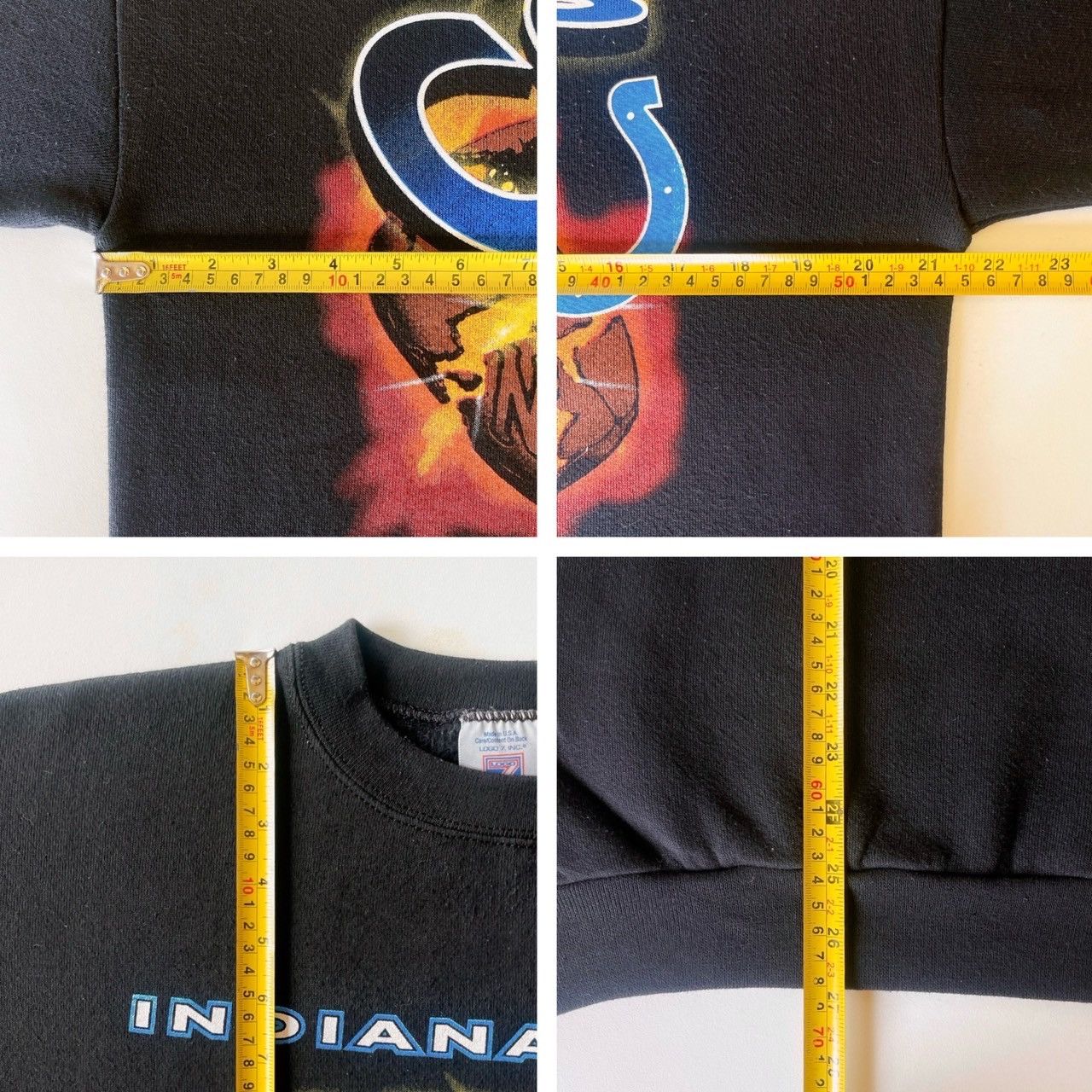 Logo 7 × Vintage 90s Indianapolis Colts NFL sweatshirt/ M Size US M / EU 48-50 / 2 - 9 Thumbnail