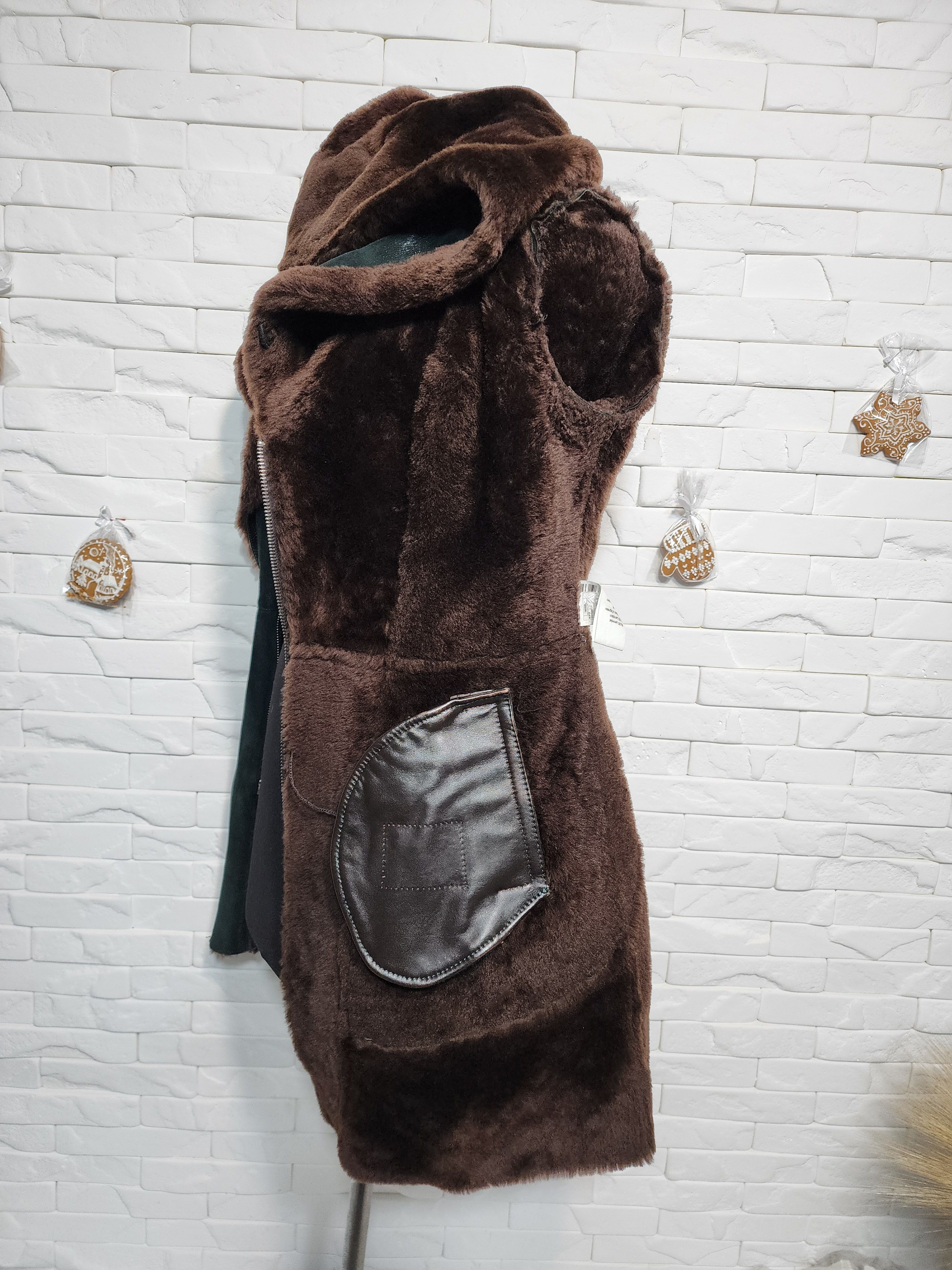 Furla Green Sheepskin Coat: Women's Fur Hood Winter Coat Size S / US 4 / IT 40 - 11 Thumbnail