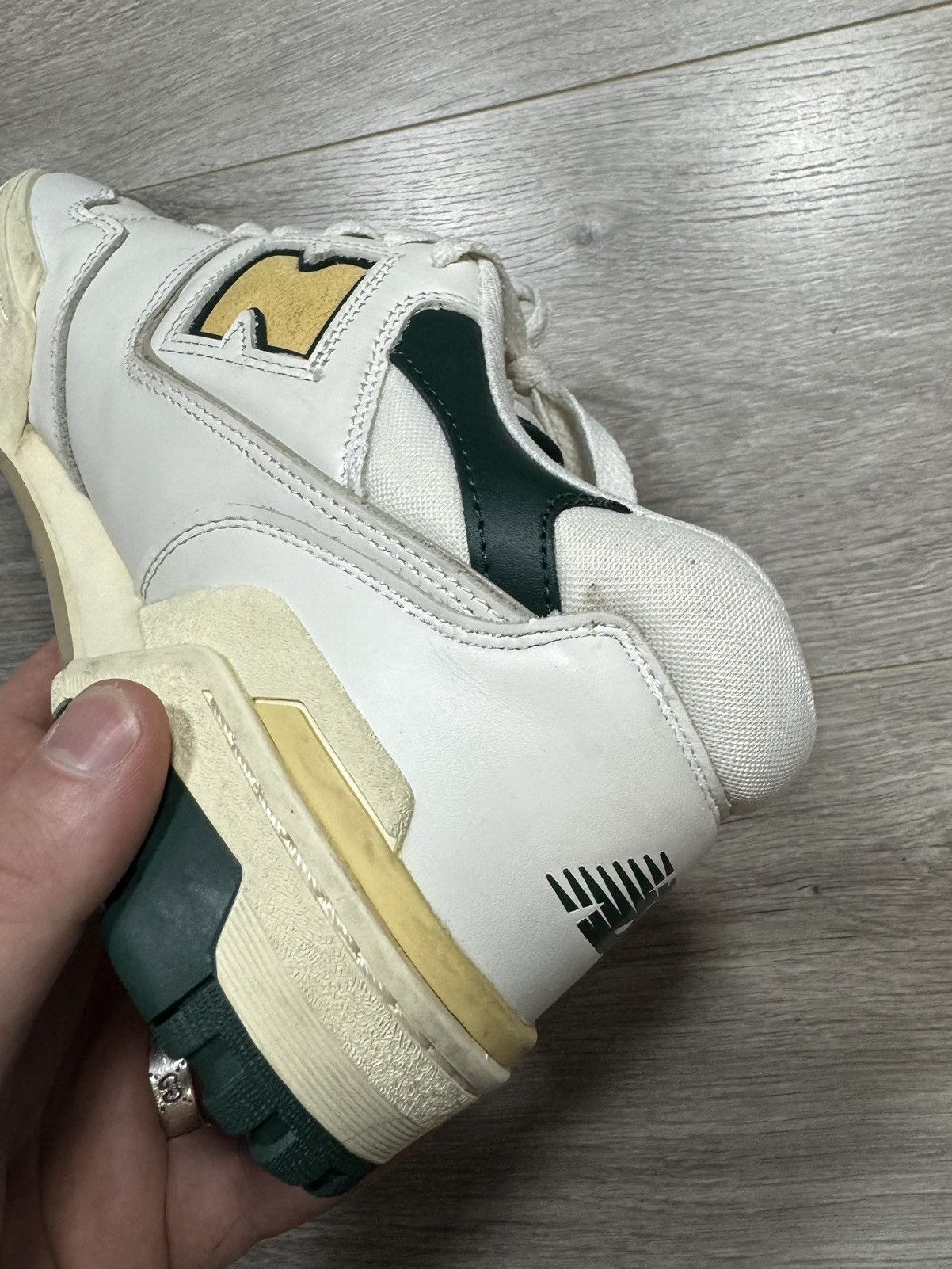 Aime Leon Dore × New Balance New Balance 550 x Aime Leon Dore Natural Green Size US 9.5 / EU 42-43 - 12 Thumbnail