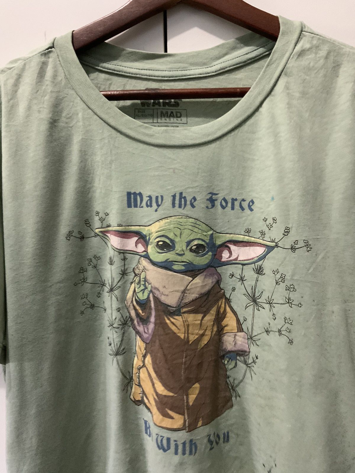 Star Wars Star Wars May The Force Cropped Tee Size US XL / EU 56 / 4 - 5 Thumbnail